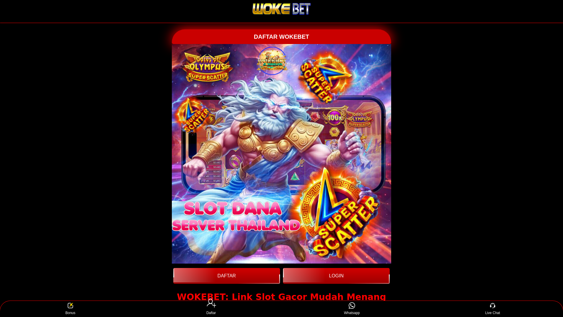 website screenshot of https://aku-cuma-main-di-wokebet.pages.dev/