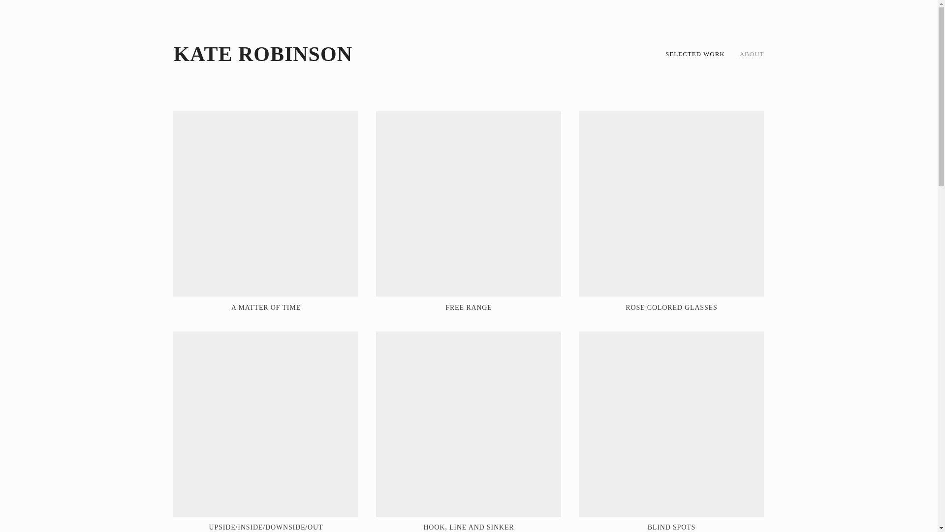 website screenshot of https://kate-robinson-art.com/