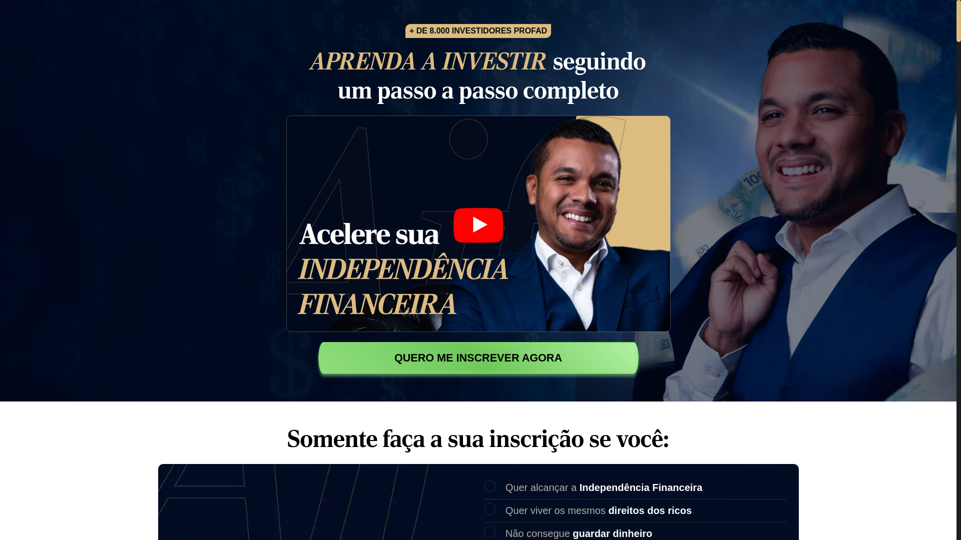 website screenshot of https://fadtreinamento.shop/