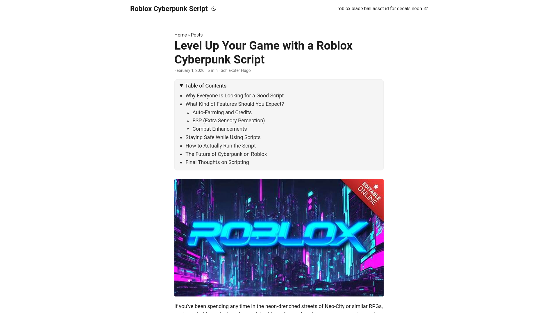 website screenshot of https://roblox-cyberpunk-script.pages.dev/