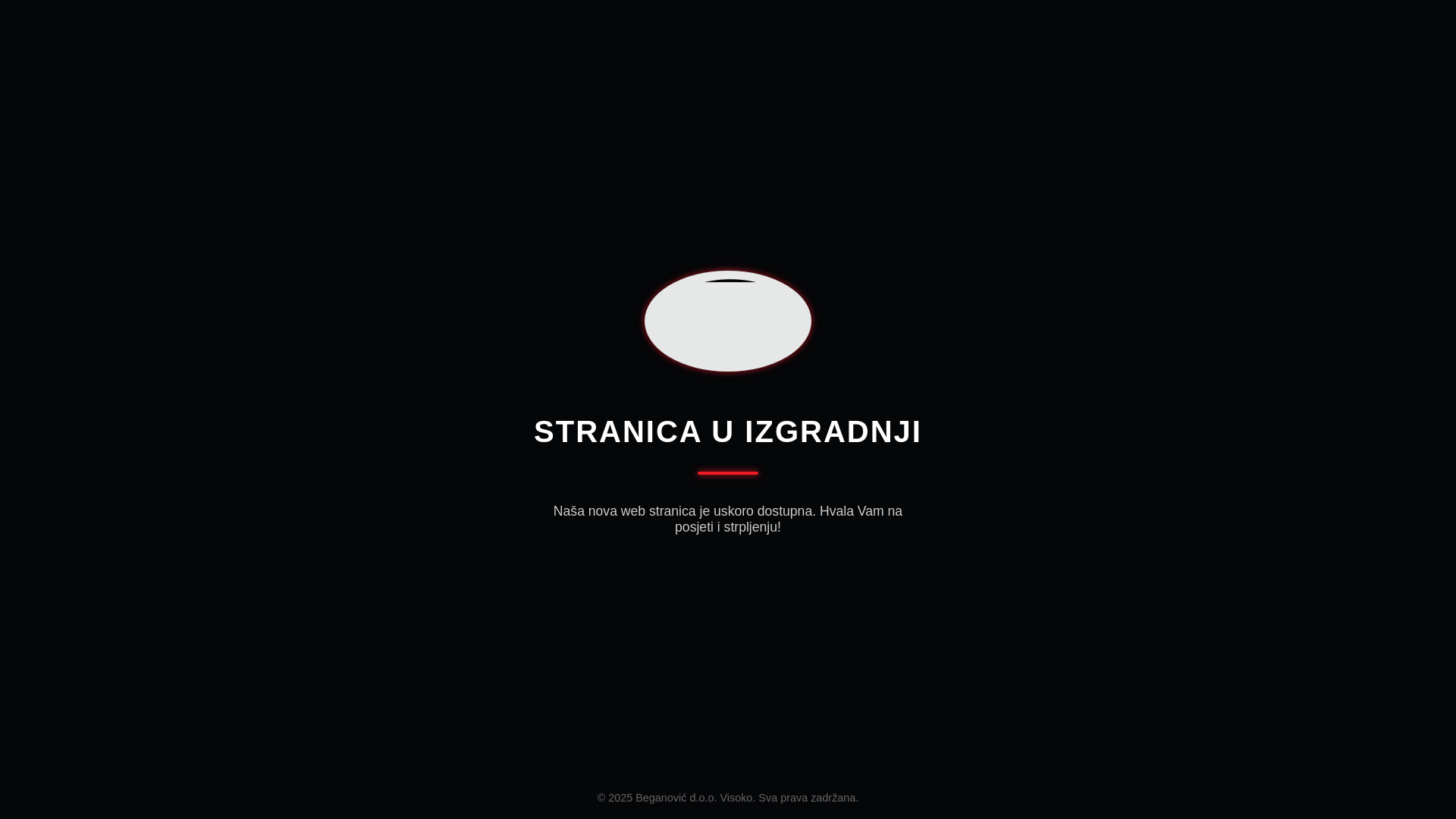 website screenshot of https://optikabeganovic.ba/
