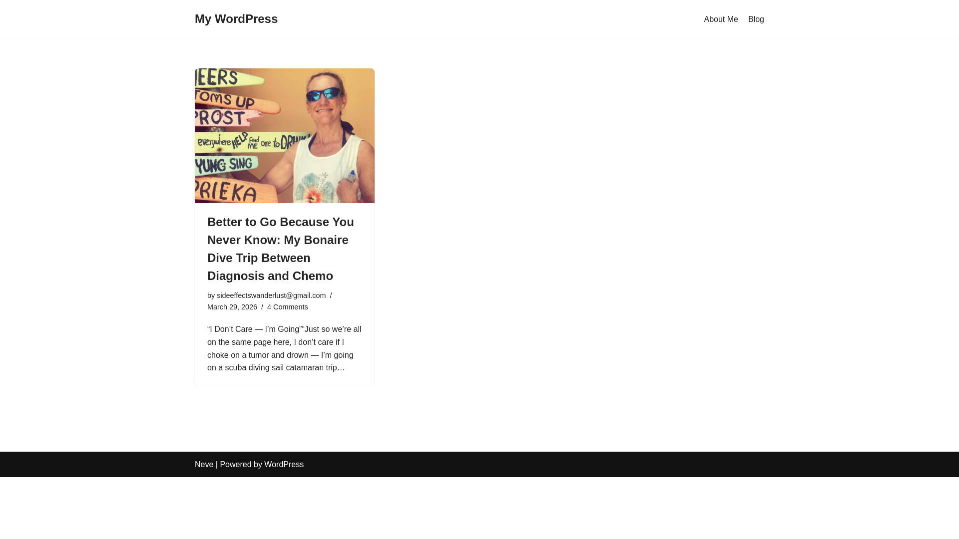 website screenshot of https://sideeffectsincludewanderlust.com/