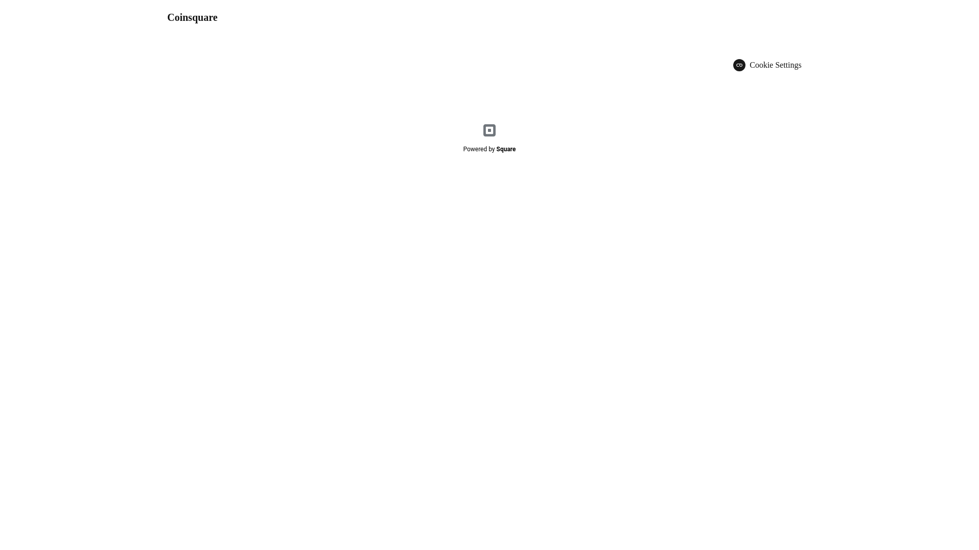 website screenshot of https://coinquare-learn-io.square.site