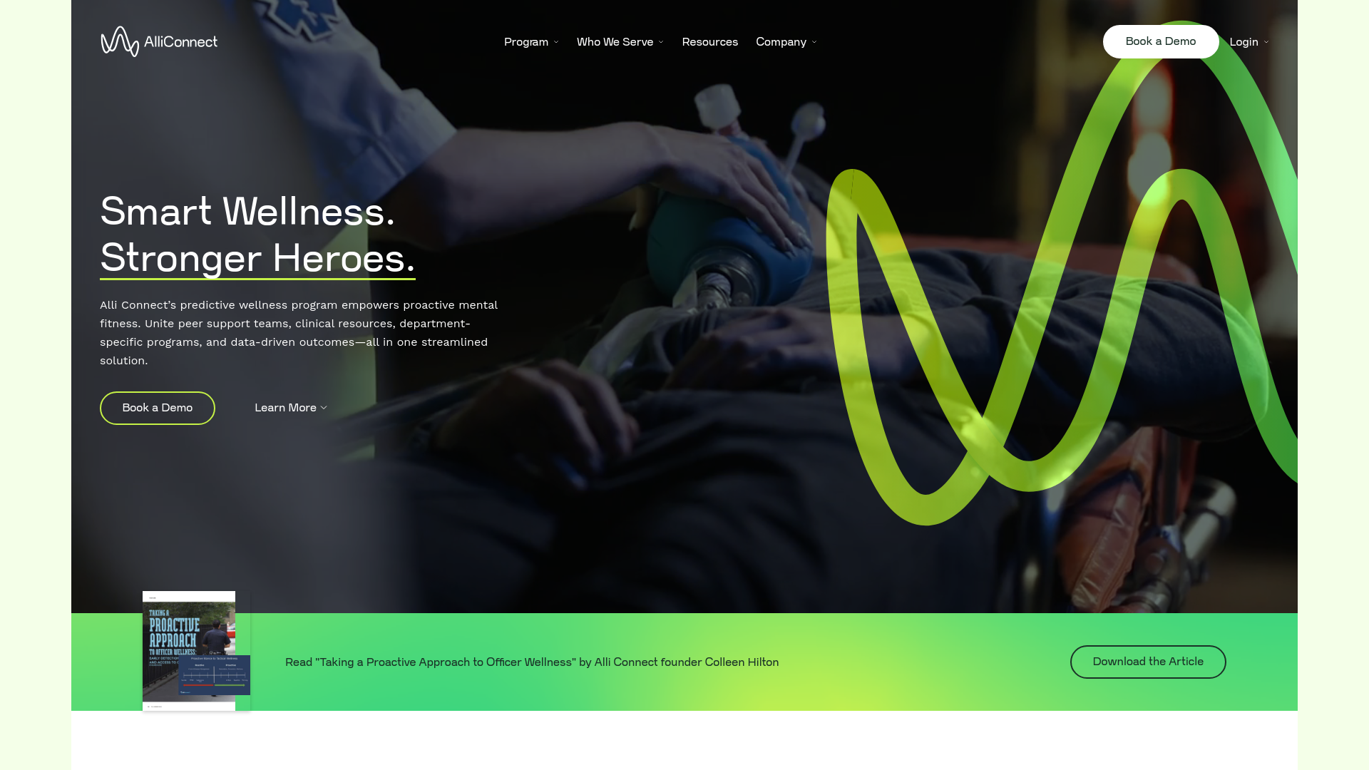 website screenshot of https://goalliconnect.com/