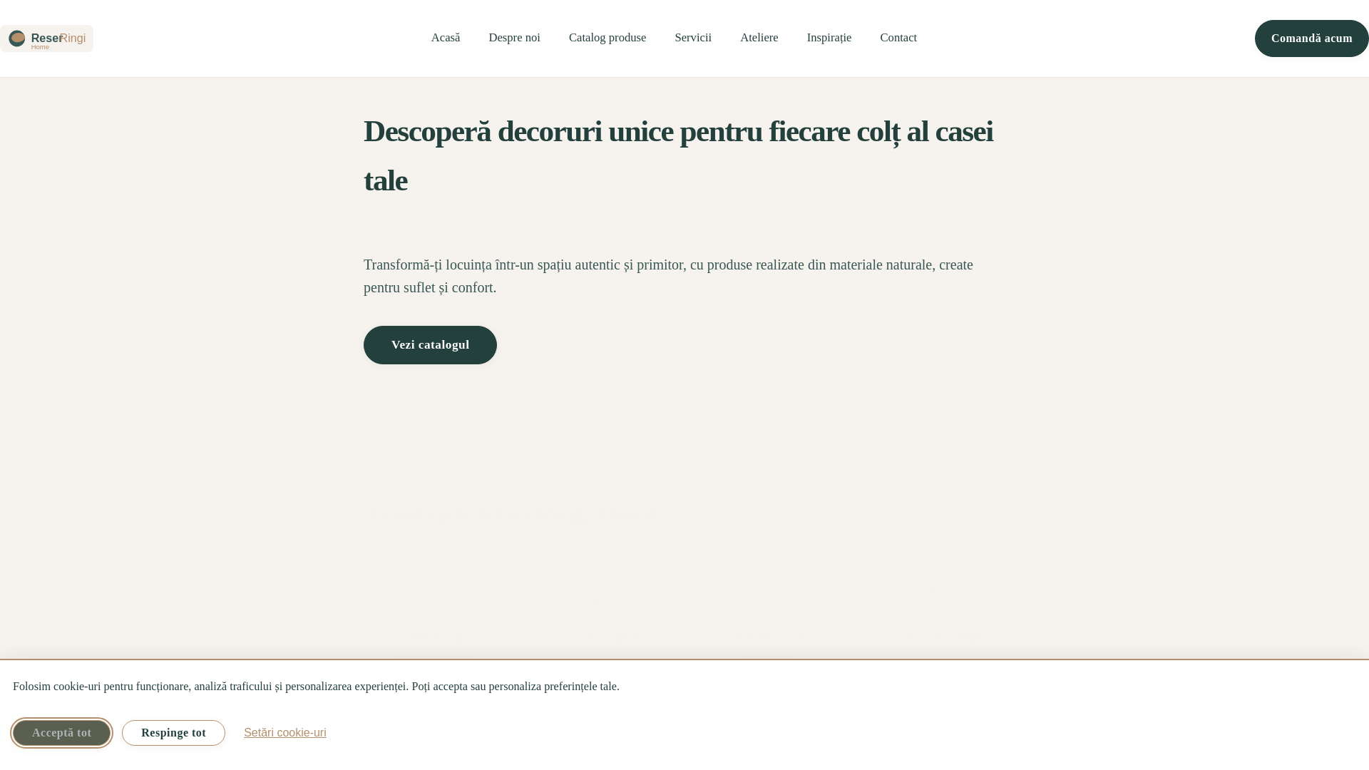 website screenshot of https://reserringi.center