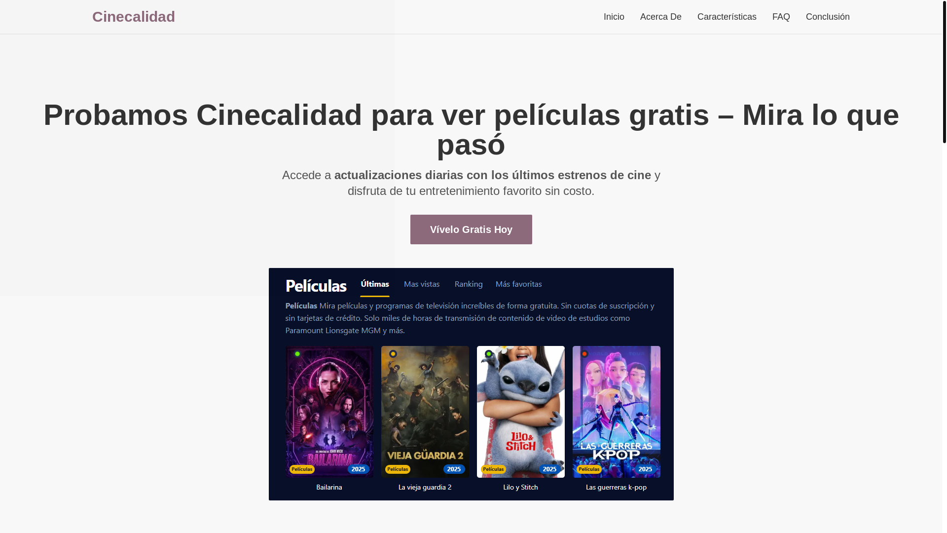 website screenshot of https://cinecalidad-q8ai.pages.dev/
