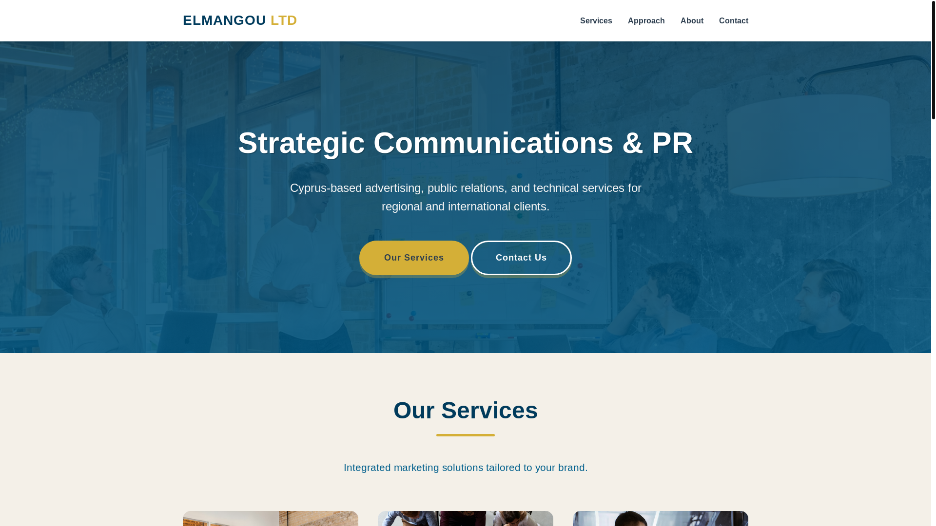 website screenshot of https://elmangoultd.com/