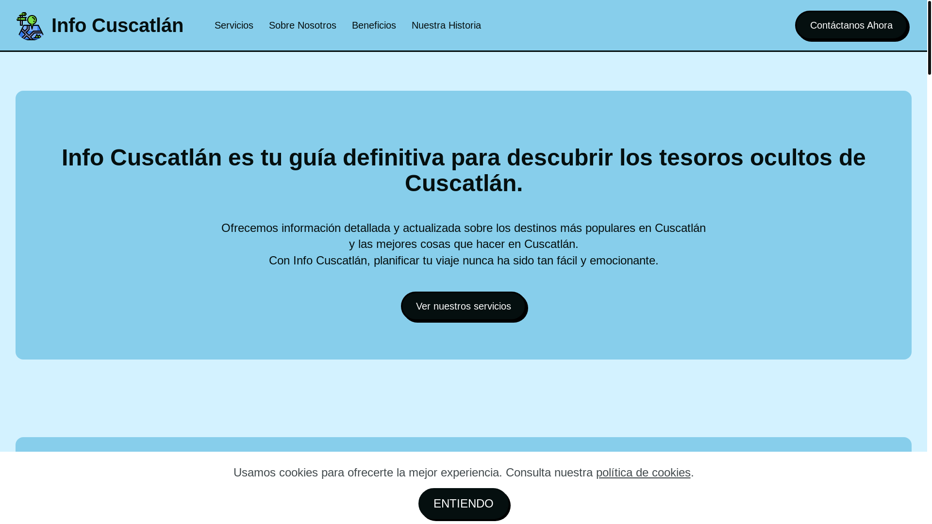 website screenshot of https://infocuscatlan.online/