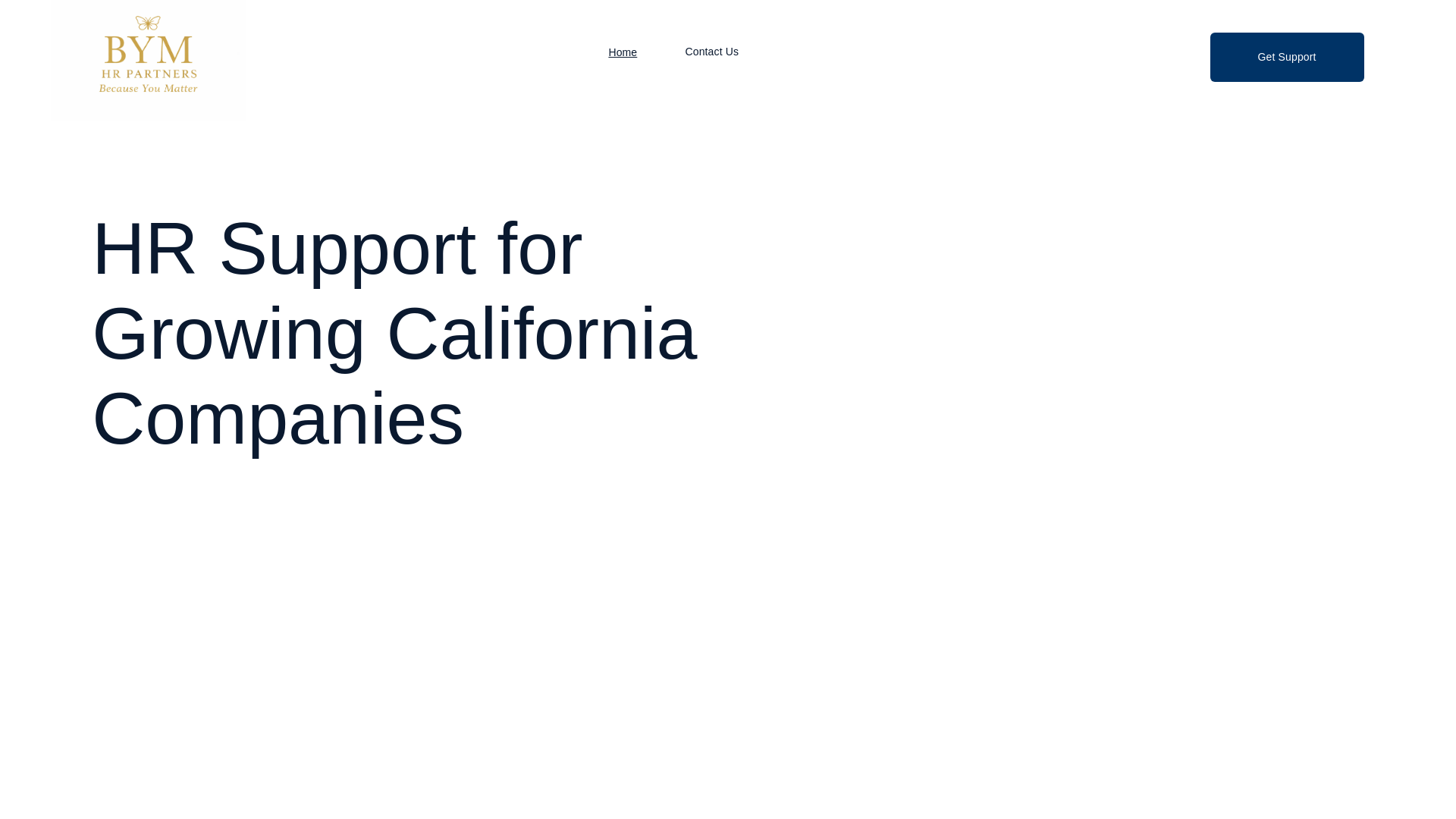 website screenshot of https://bymhrpartners.com/