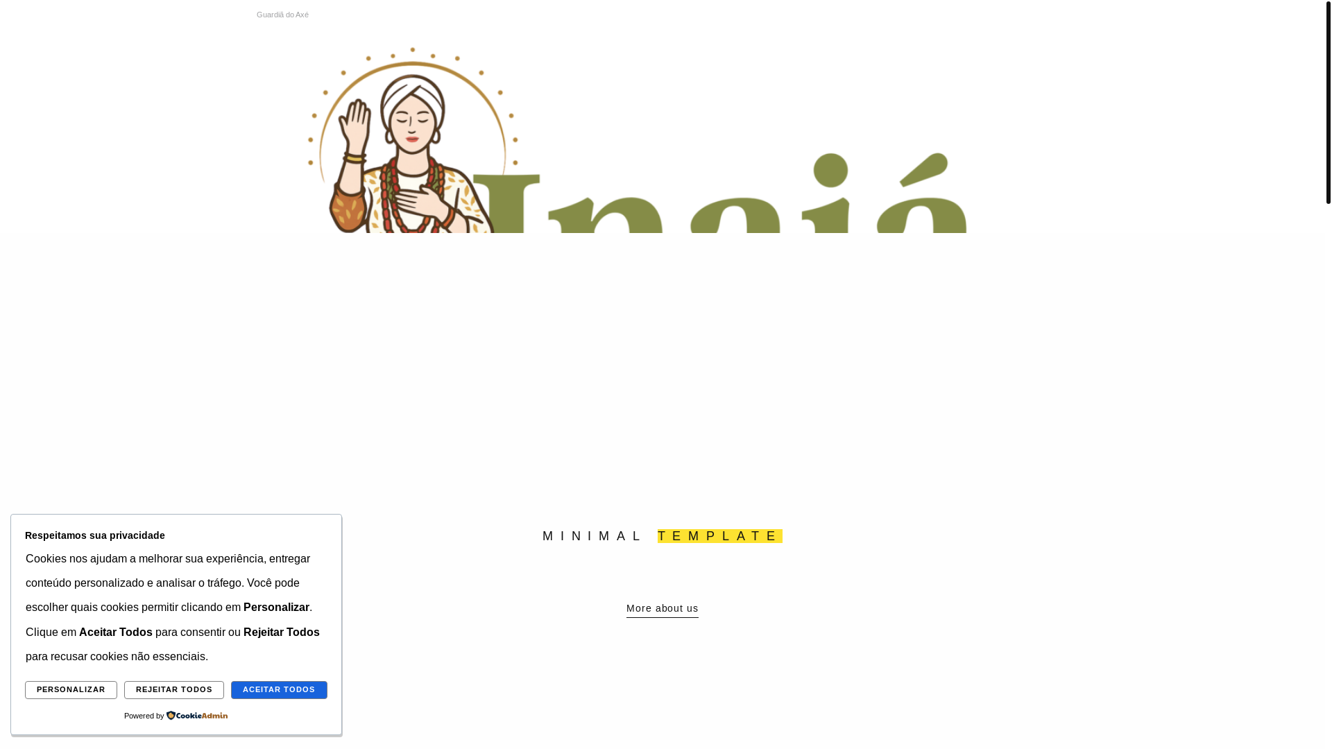 website screenshot of https://inaiamarques.com.br/