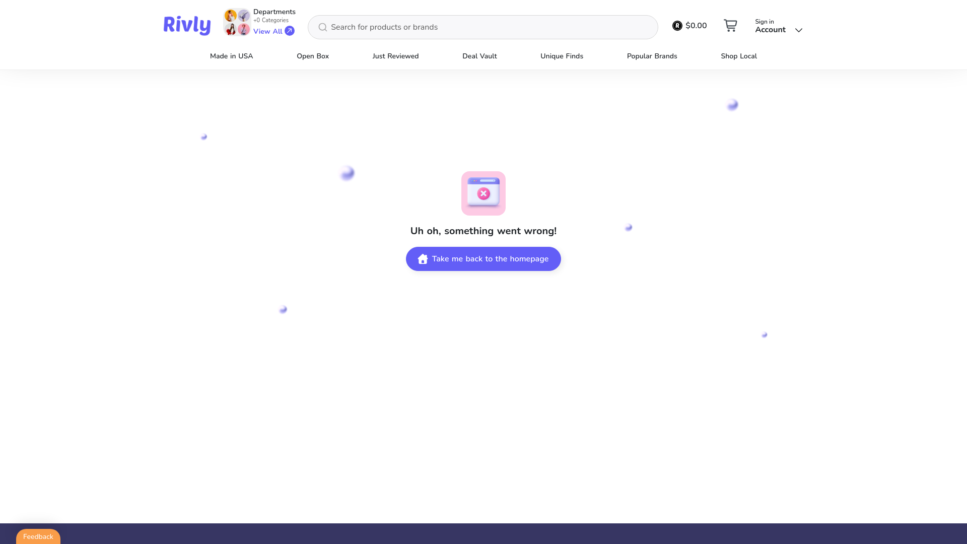 website screenshot of https://getrivlyglobal.info/
