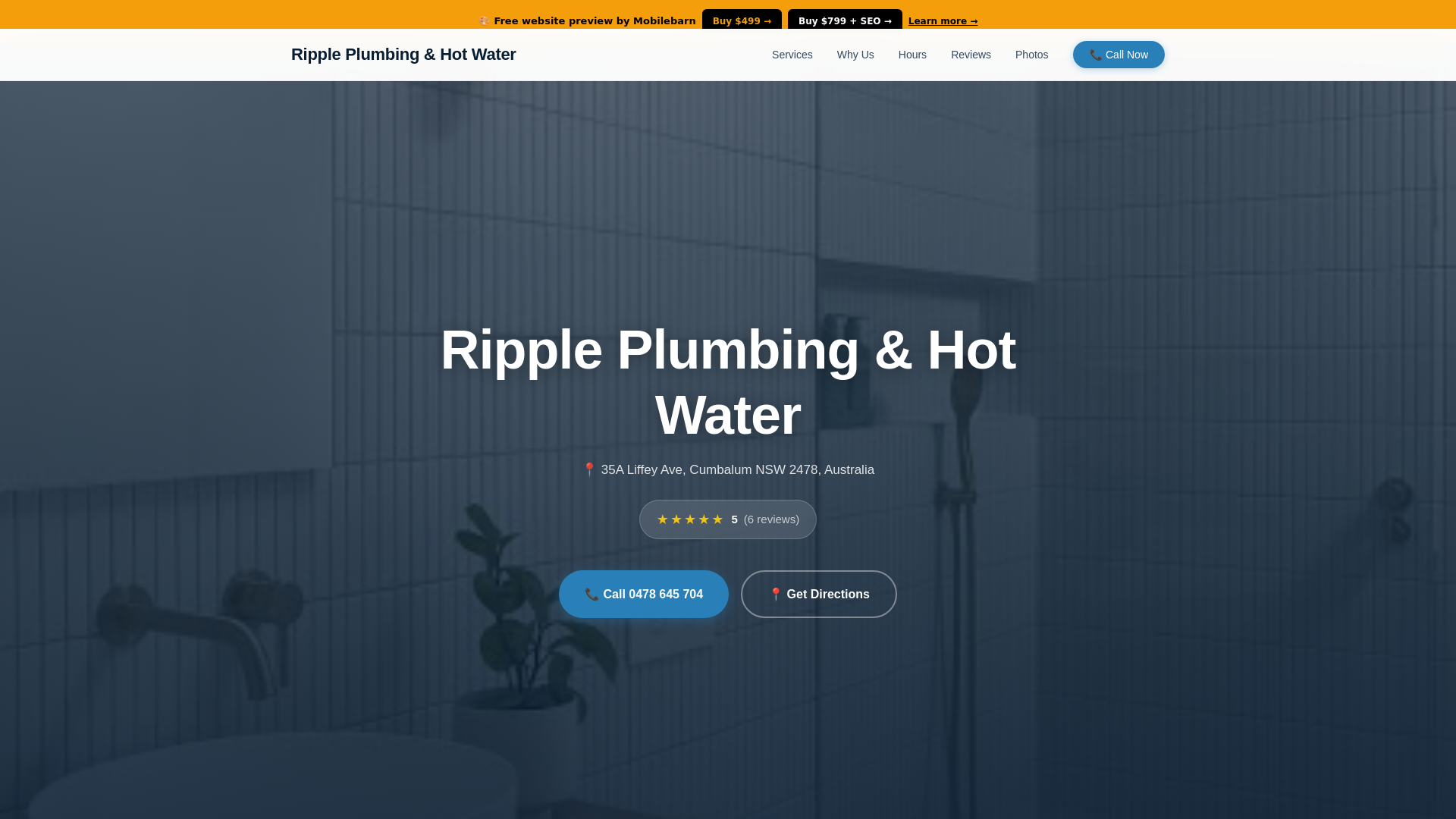 website screenshot of https://ripple-plumbing-hot-water.pages.dev/