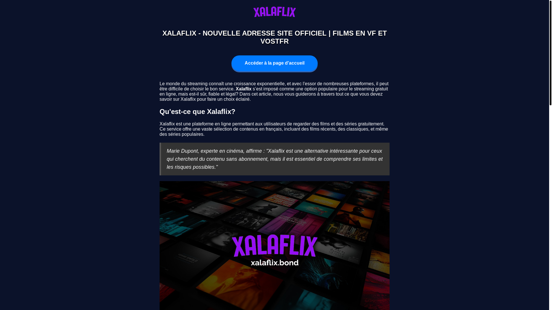 website screenshot of https://xalaflix-dkt.pages.dev/