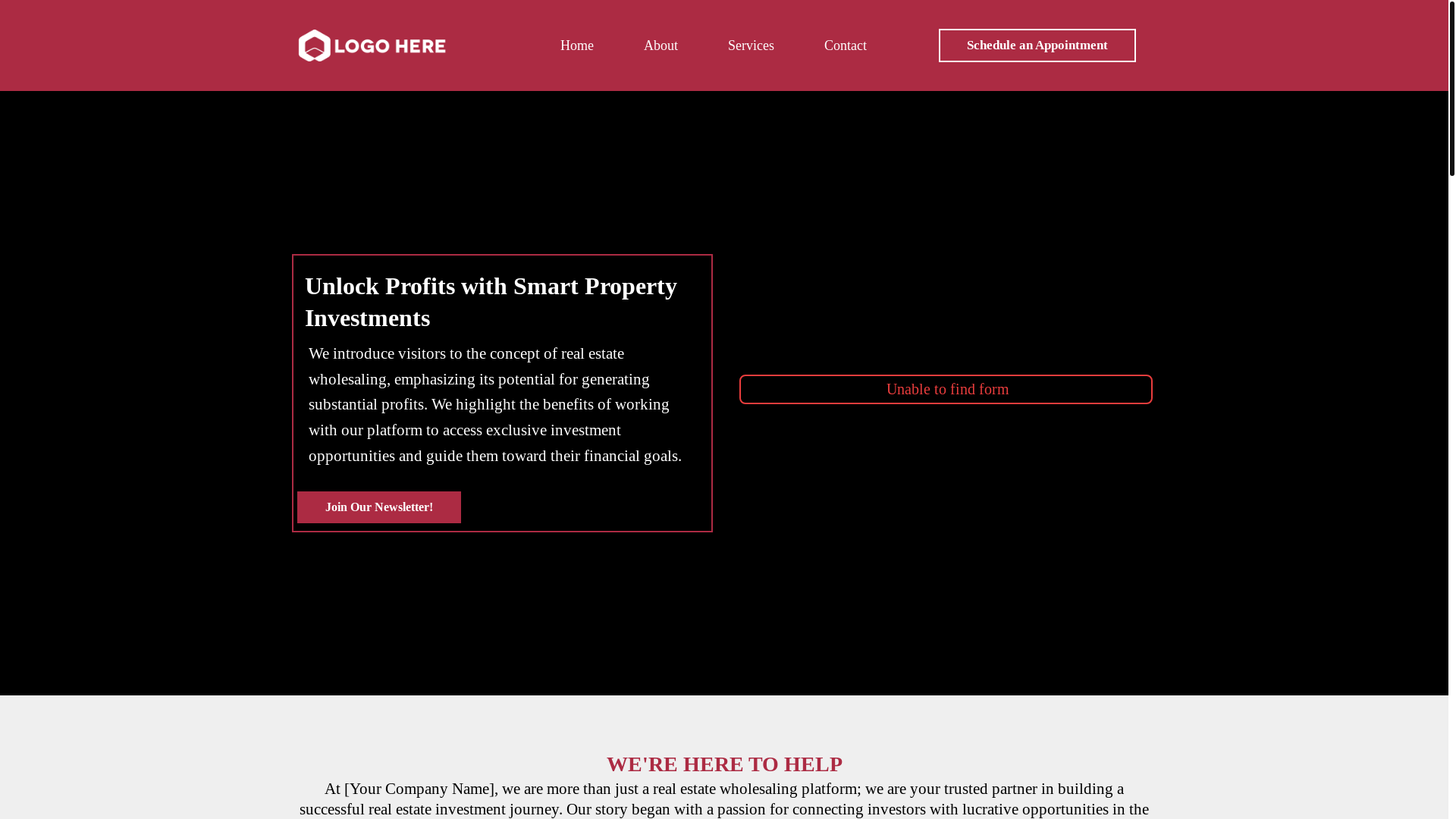 website screenshot of https://landplugcapital.org/