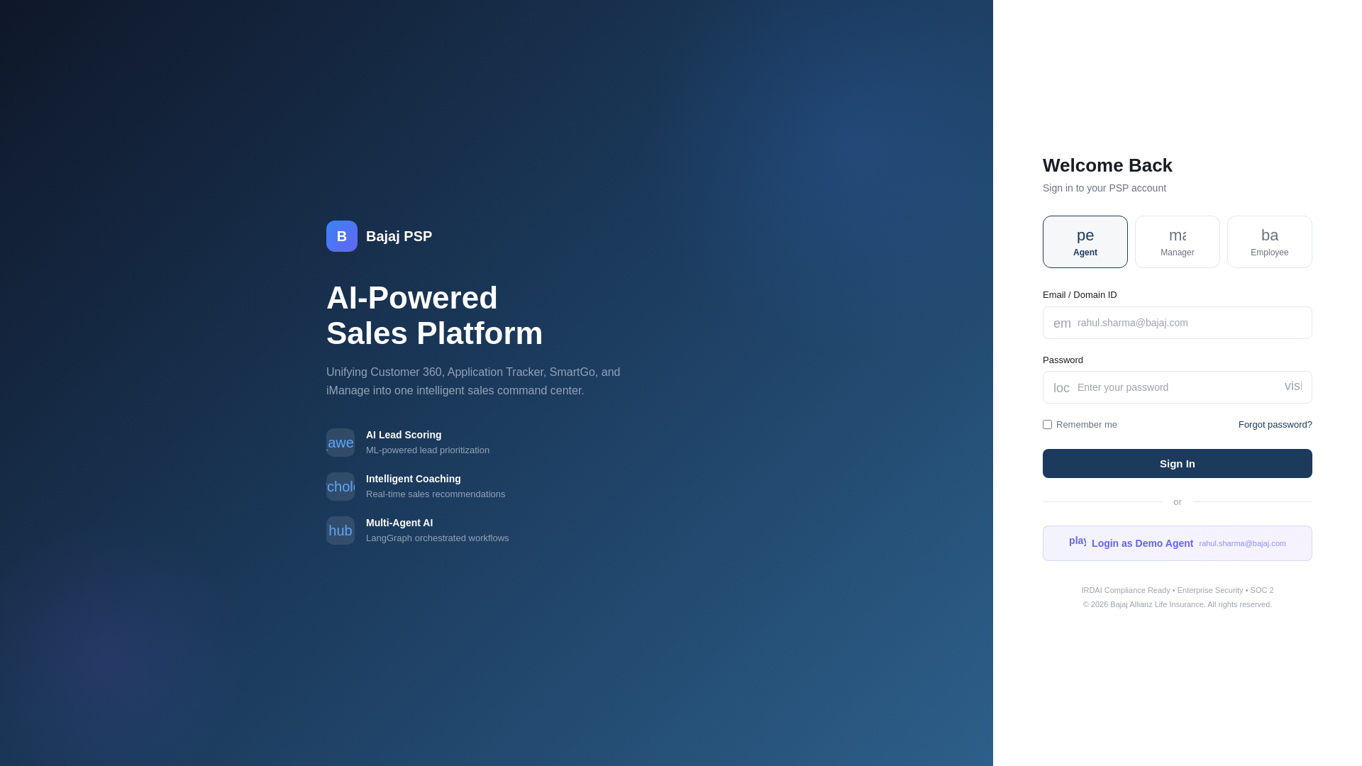 website screenshot of https://bajaj-allianz-psp.pages.dev/