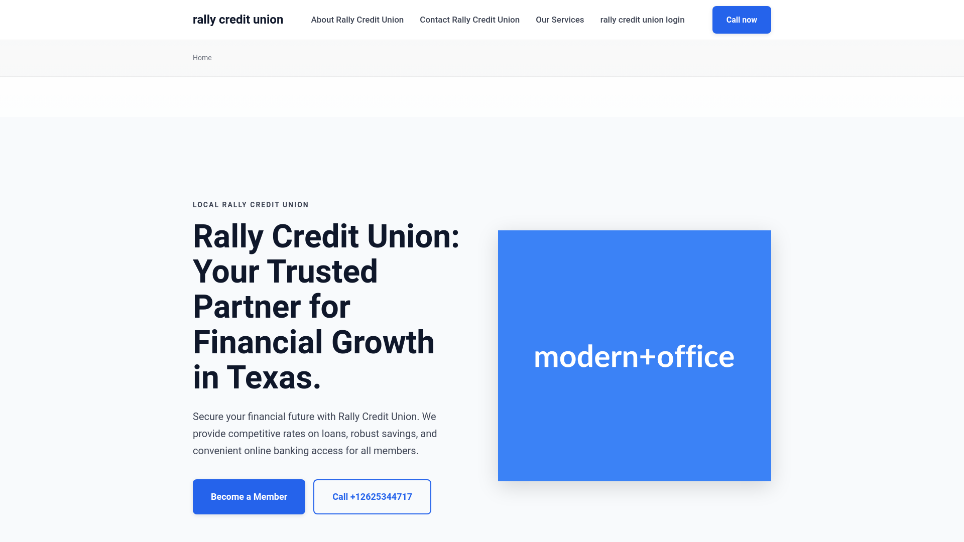 website screenshot of https://raliycv.co.com