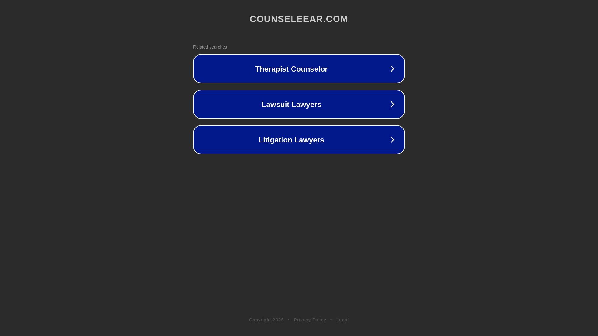 website screenshot of https://counseleear.com/