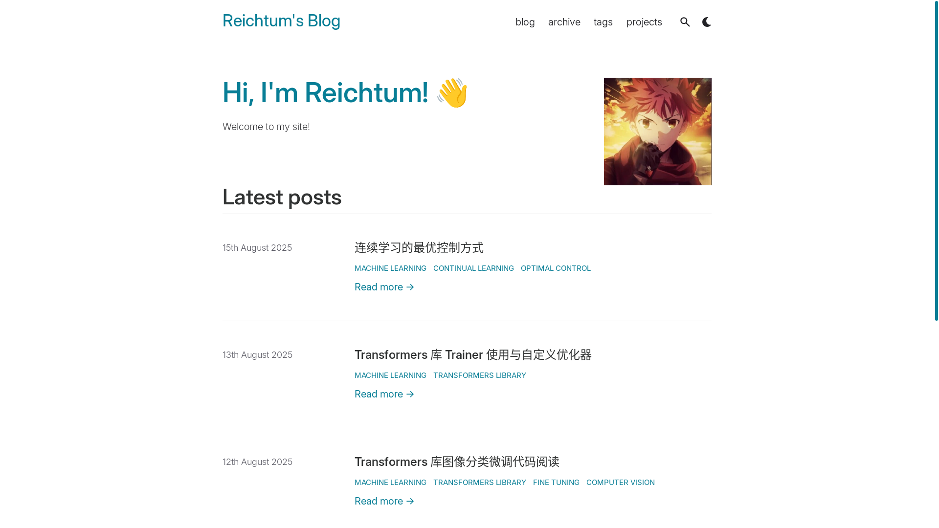 website screenshot of https://reichtumqian.pages.dev/