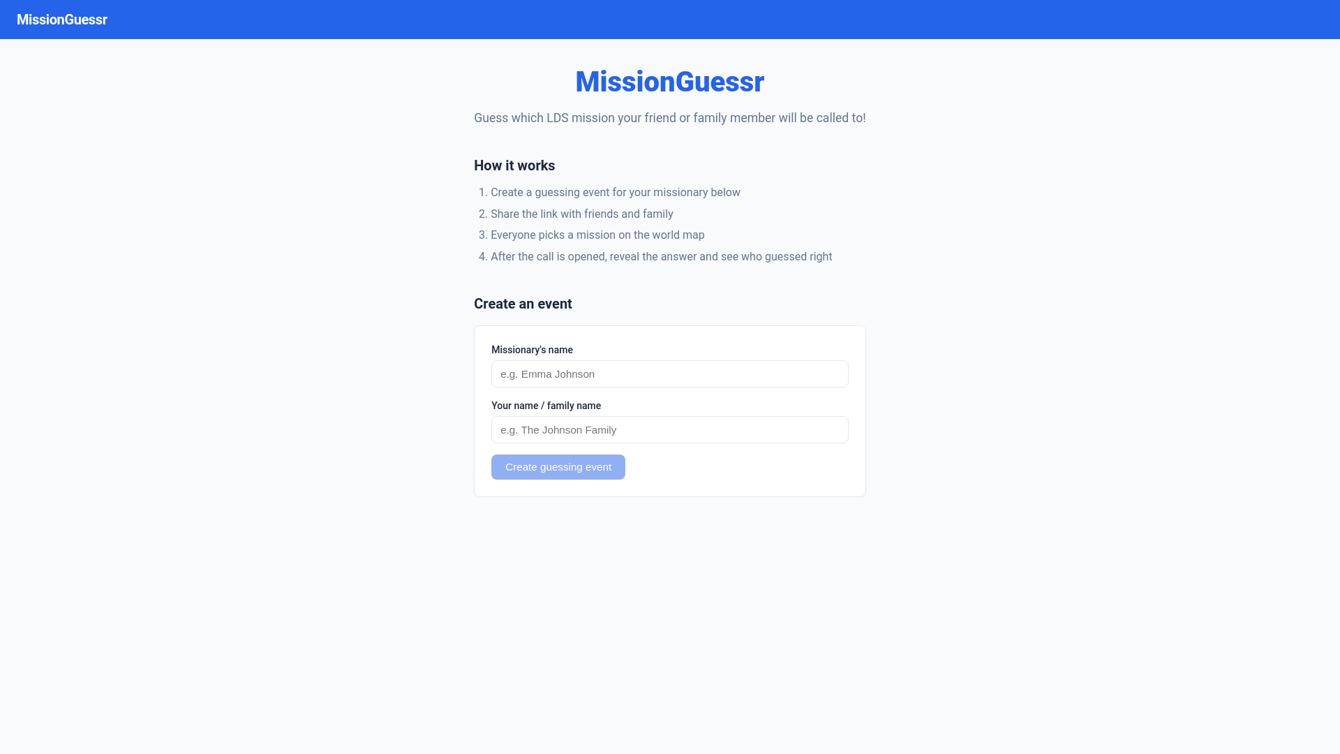 website screenshot of https://missionguessr.pages.dev/