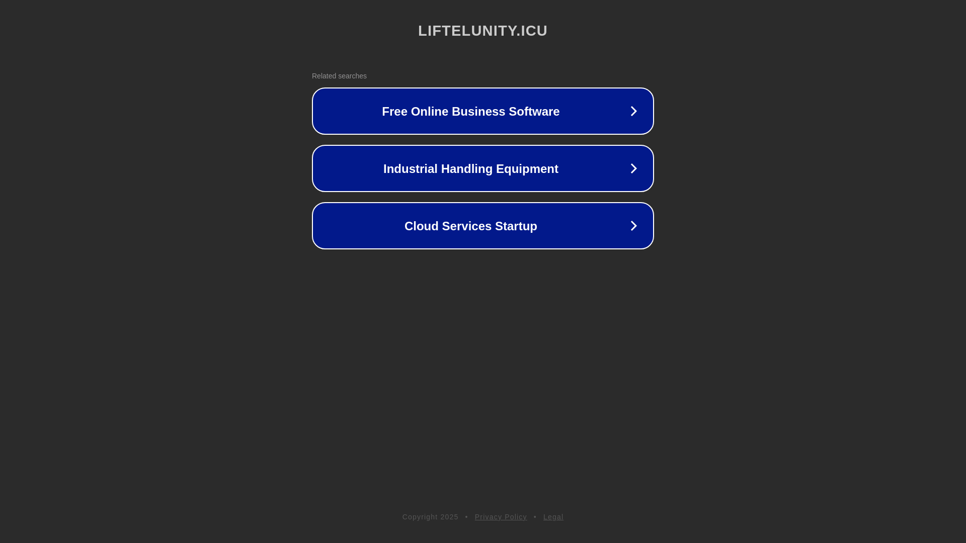 website screenshot of https://liftelunity.icu/