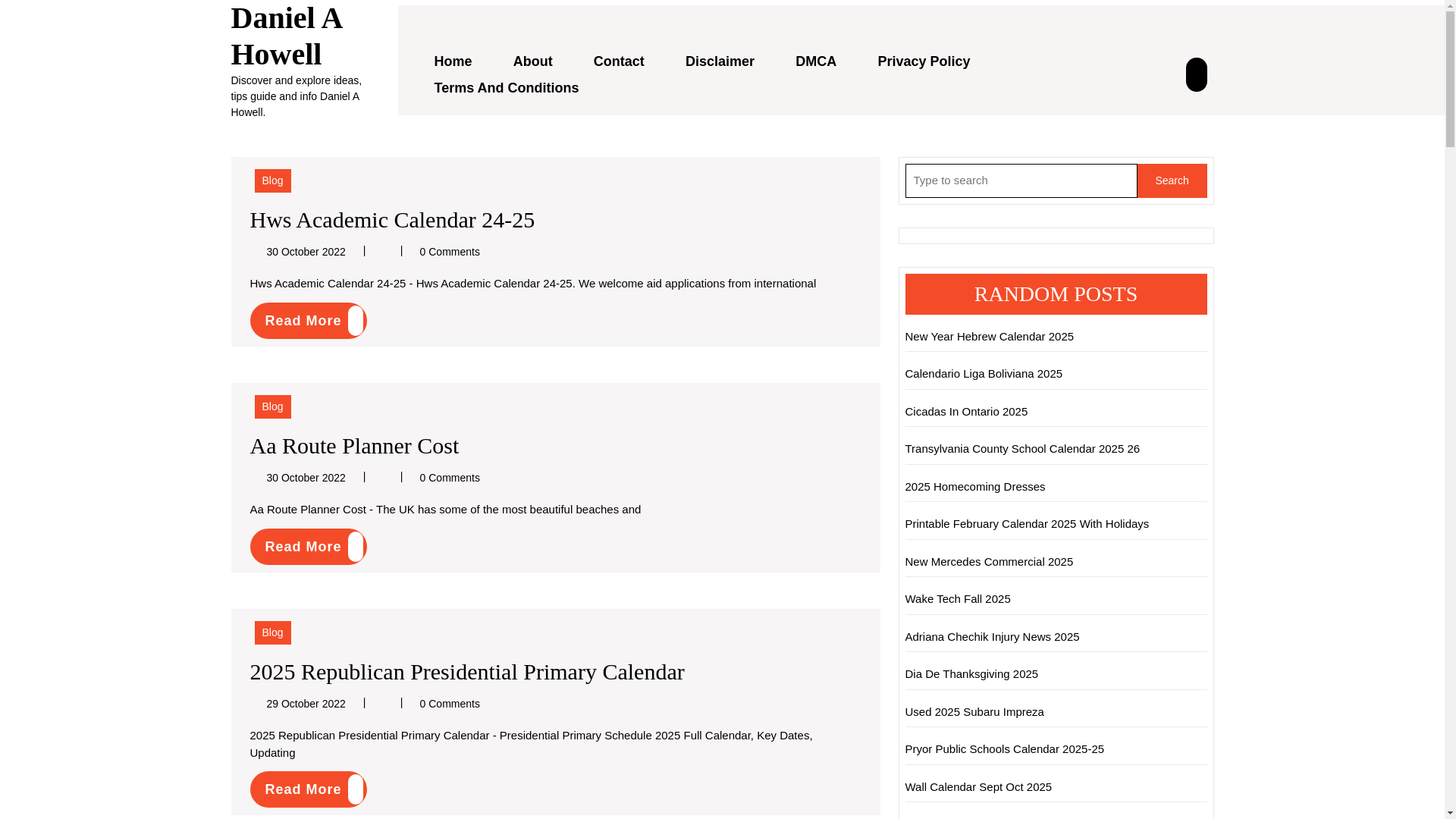 website screenshot of https://danielahowellf.pages.dev/