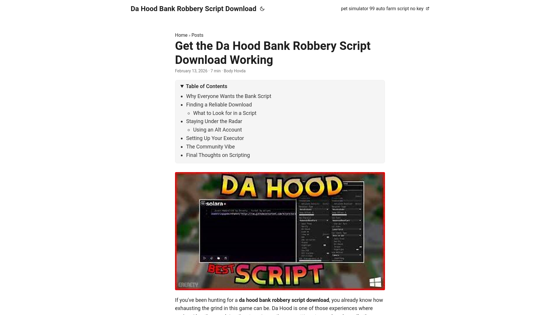 website screenshot of https://da-hood-bank-robbery-script-download.pages.dev/