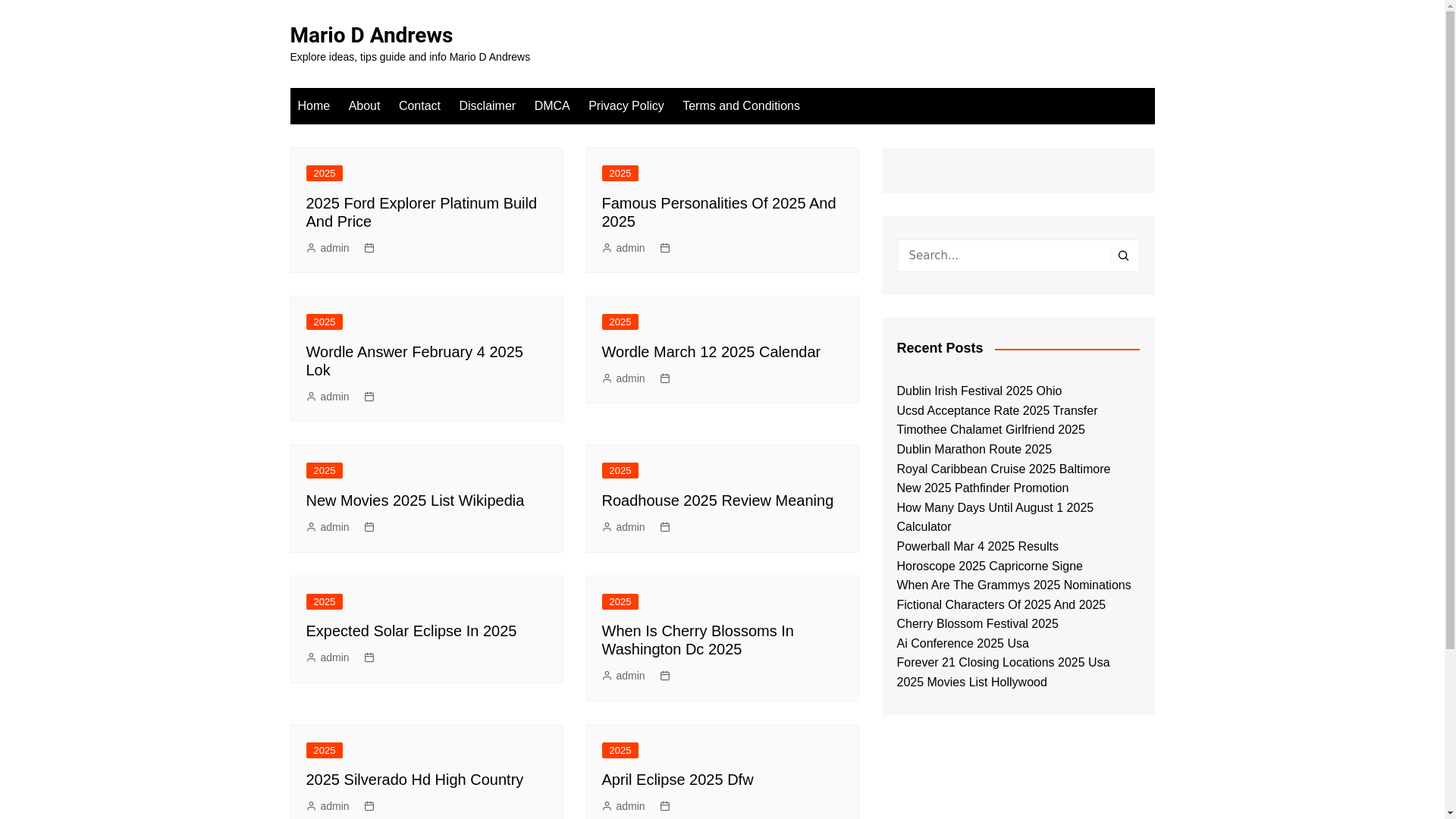 website screenshot of https://mariodandrewsk.pages.dev/