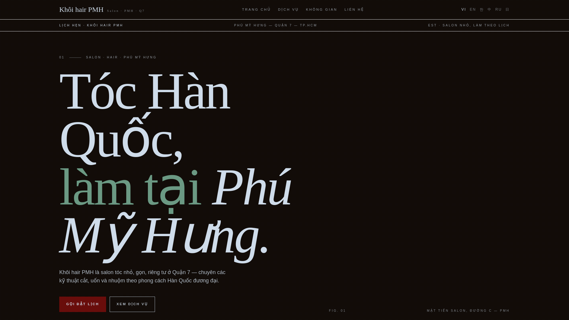 website screenshot of https://demo-khoi-hair-pmh.pages.dev/