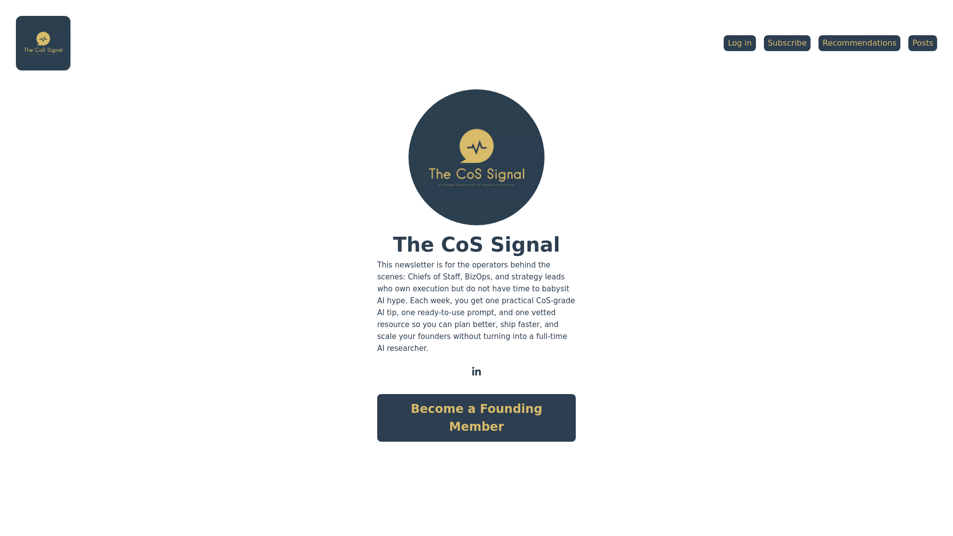 website screenshot of https://cossignal.com/
