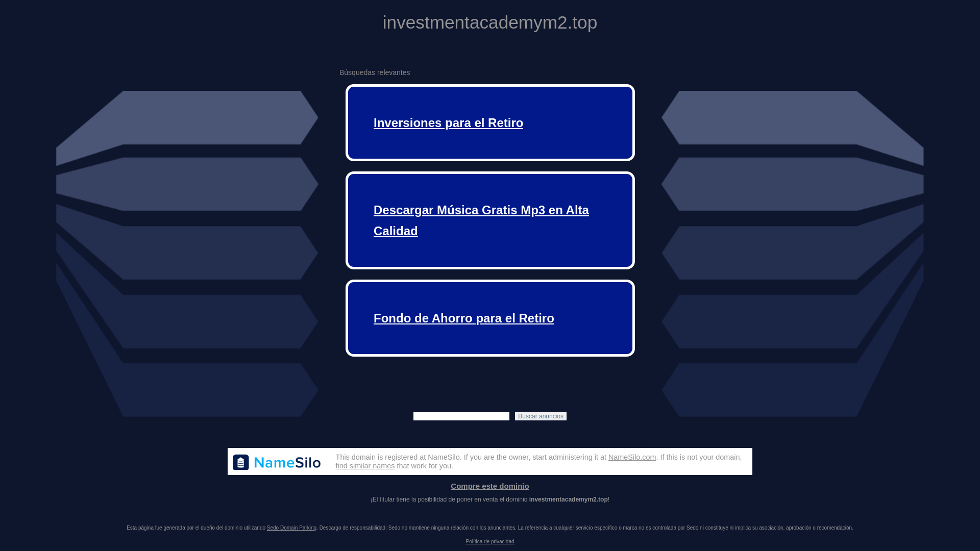 website screenshot of https://investmentacademym2.top/