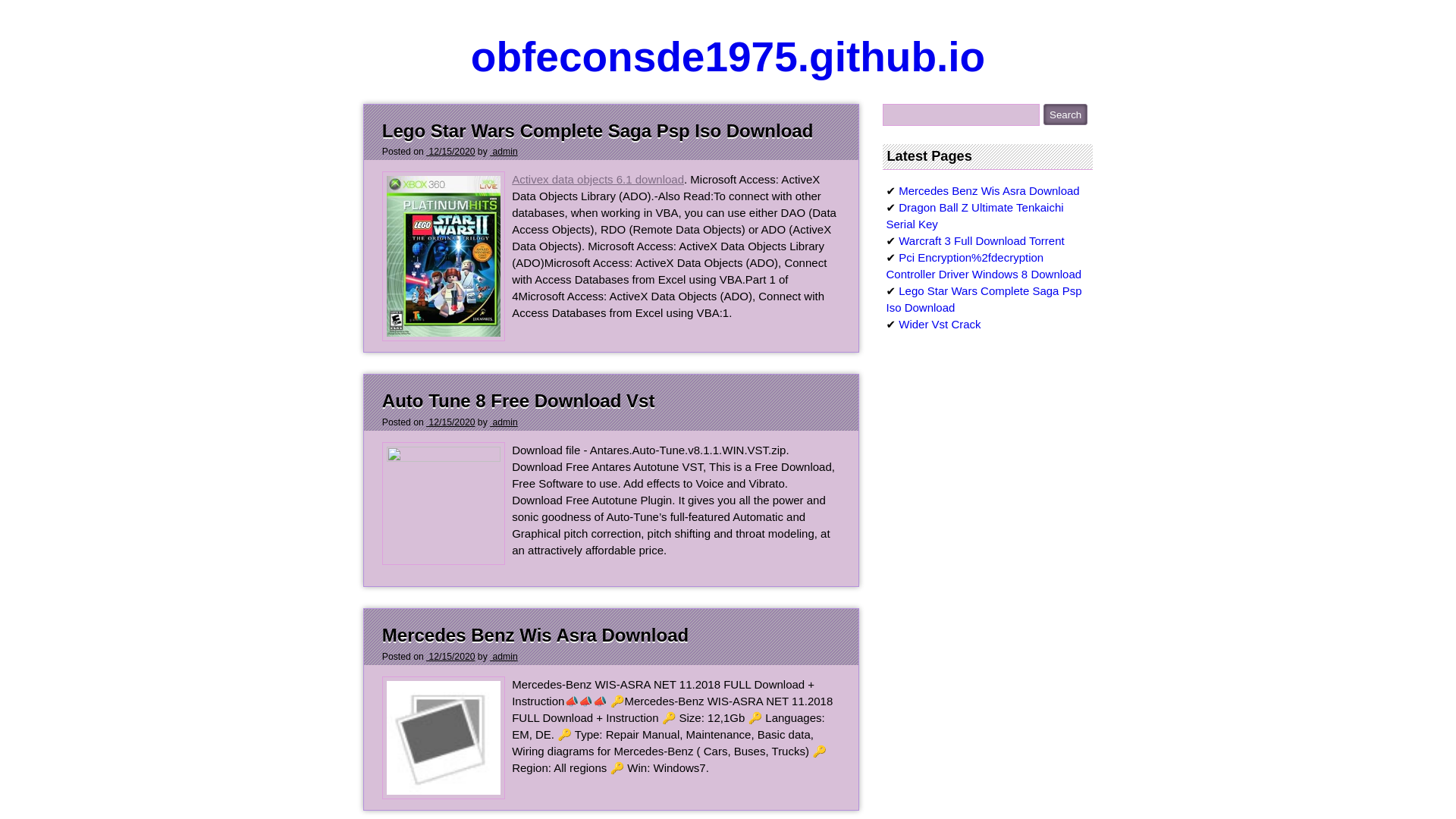 website screenshot of https://obfeconsde1975.github.io