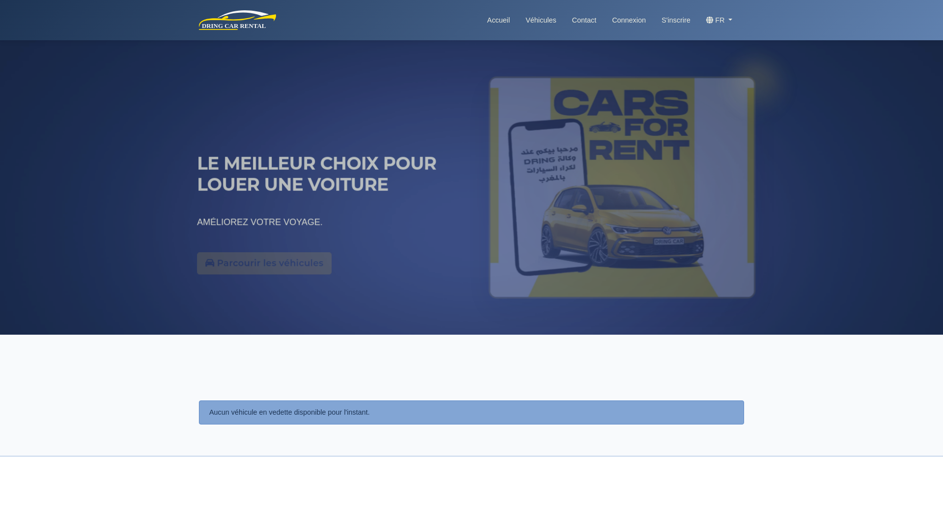 website screenshot of https://dringcar.com/