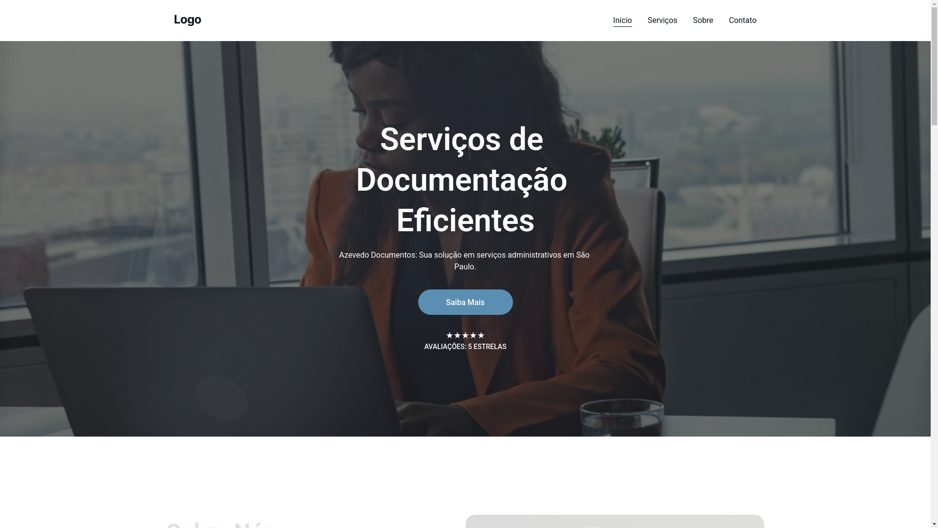 website screenshot of https://azevedodocumentos.store/