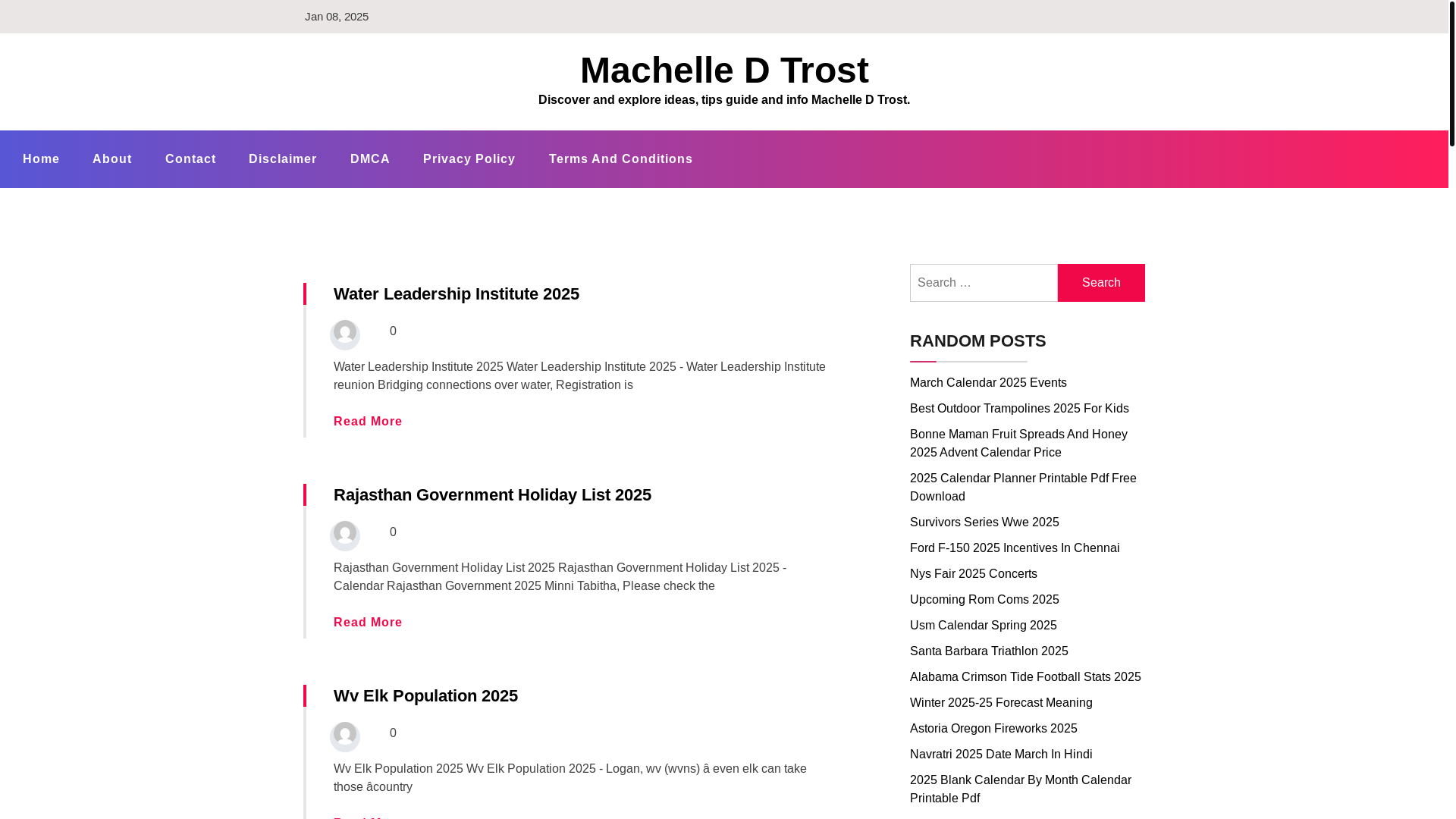 website screenshot of https://machelledtrostj.pages.dev/