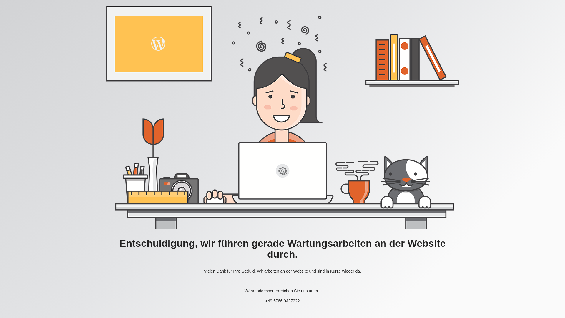 website screenshot of https://infomeinfahrdienst.de/