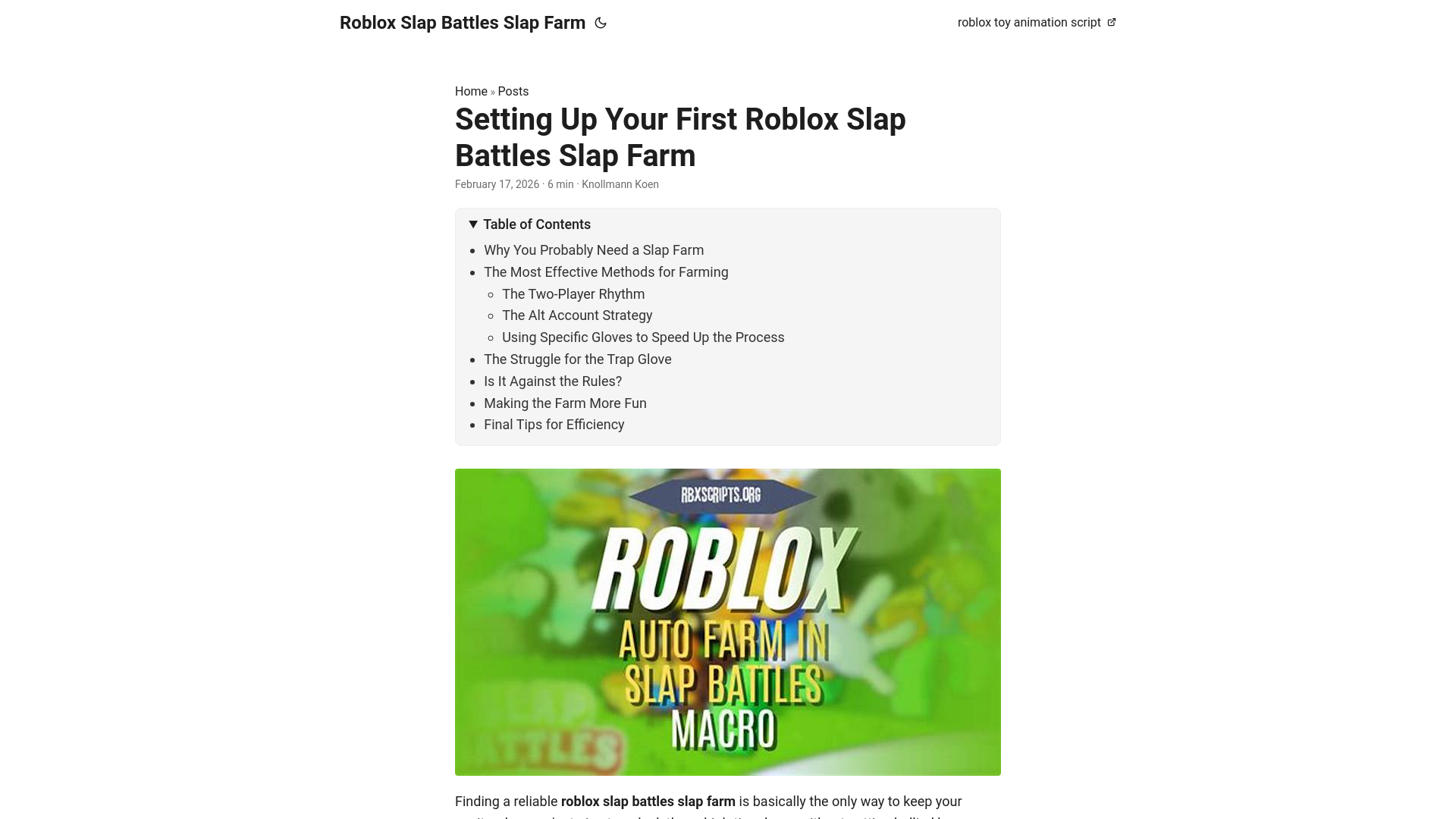 website screenshot of https://roblox-slap-battles-slap-farm.pages.dev/