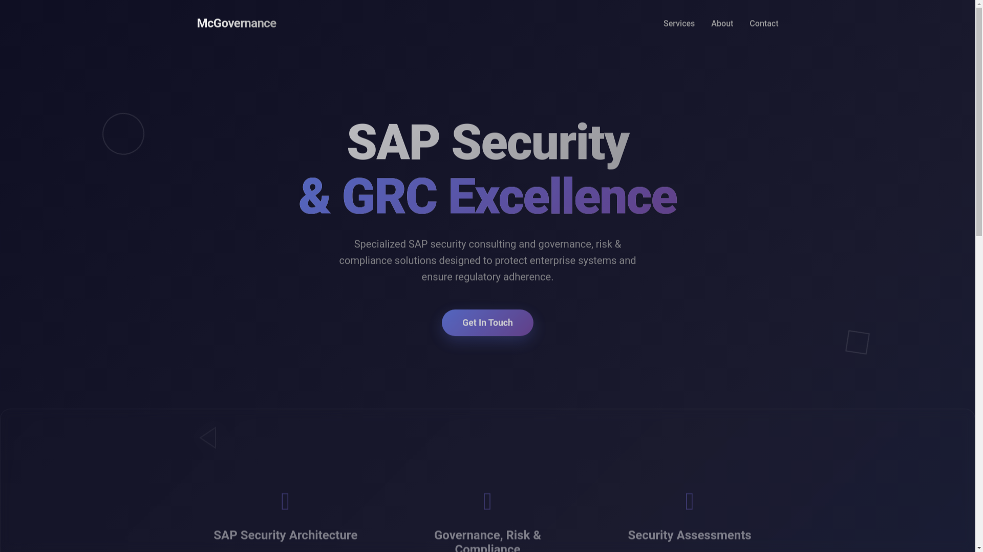 website screenshot of https://mcgovernance-site.pages.dev/