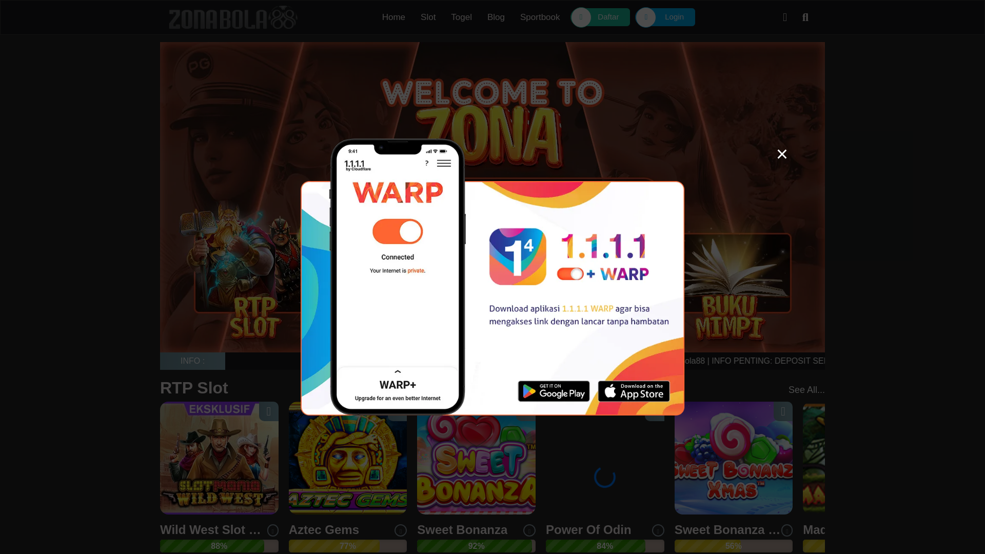 website screenshot of https://bola88zonapanduan.giving/