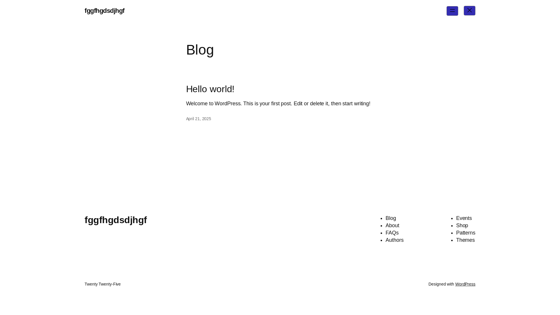 website screenshot of https://parkeddomaintest.xyz/