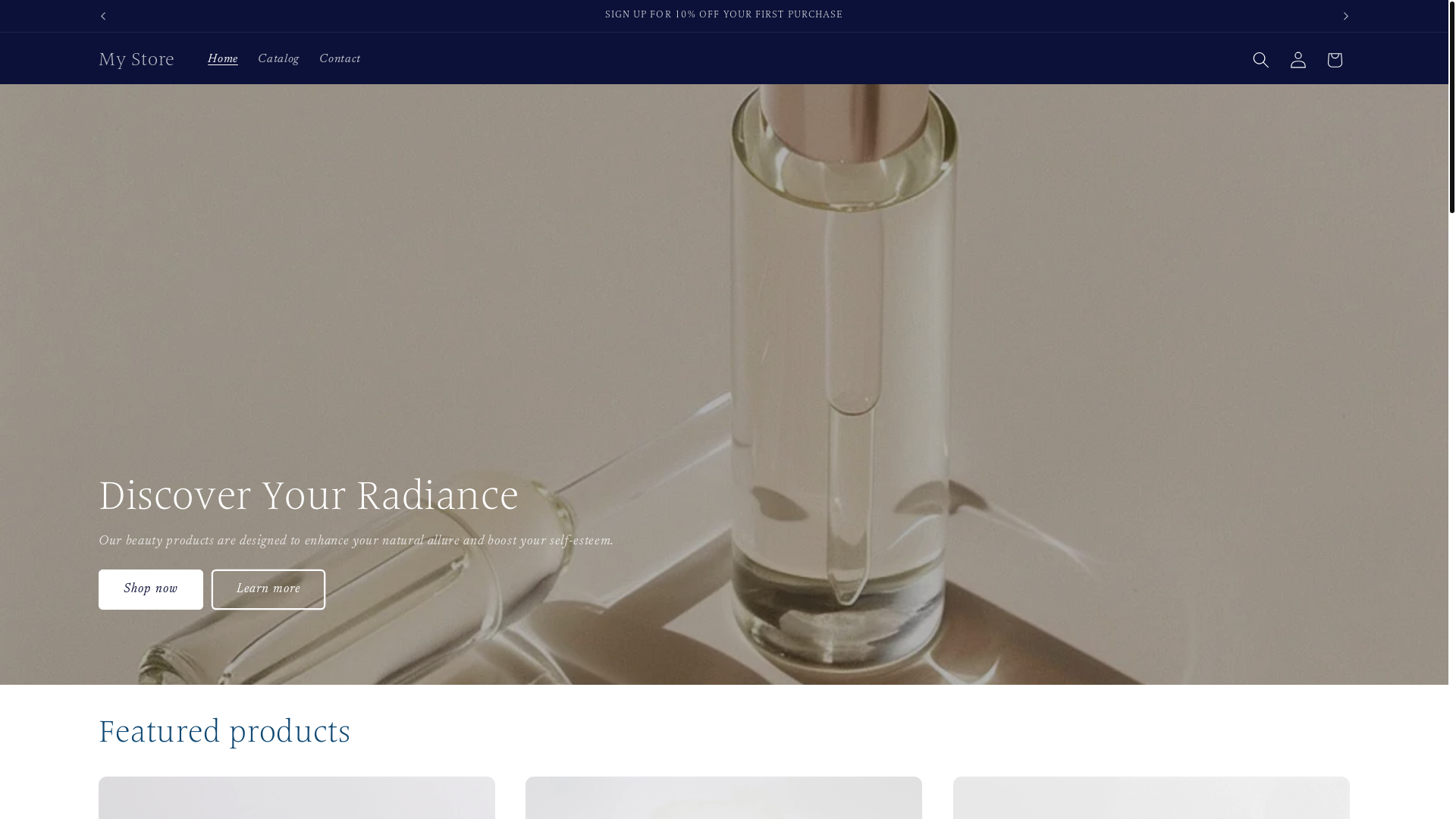website screenshot of https://be-zolara.com/