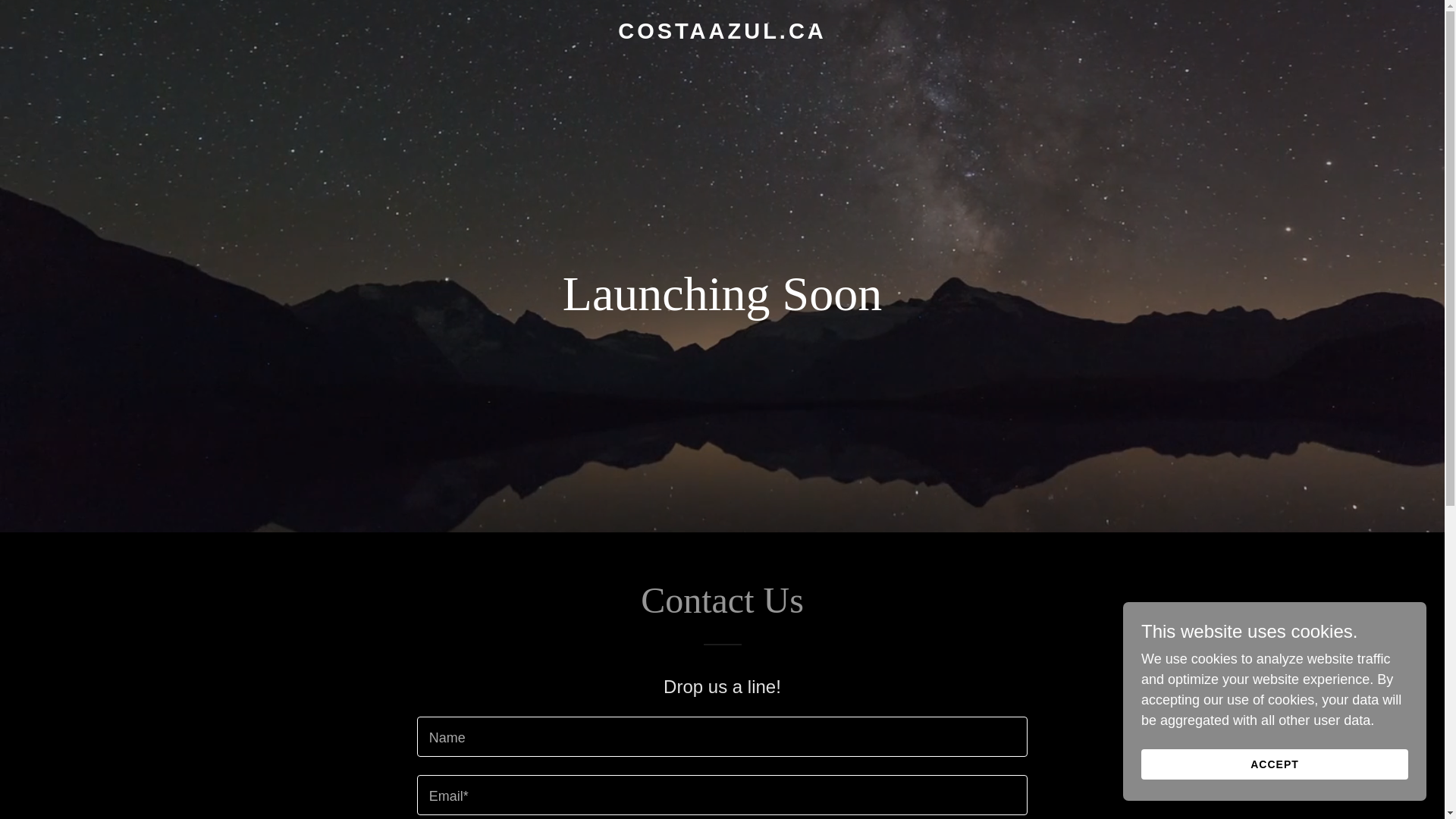 website screenshot of https://costaazul.ca/