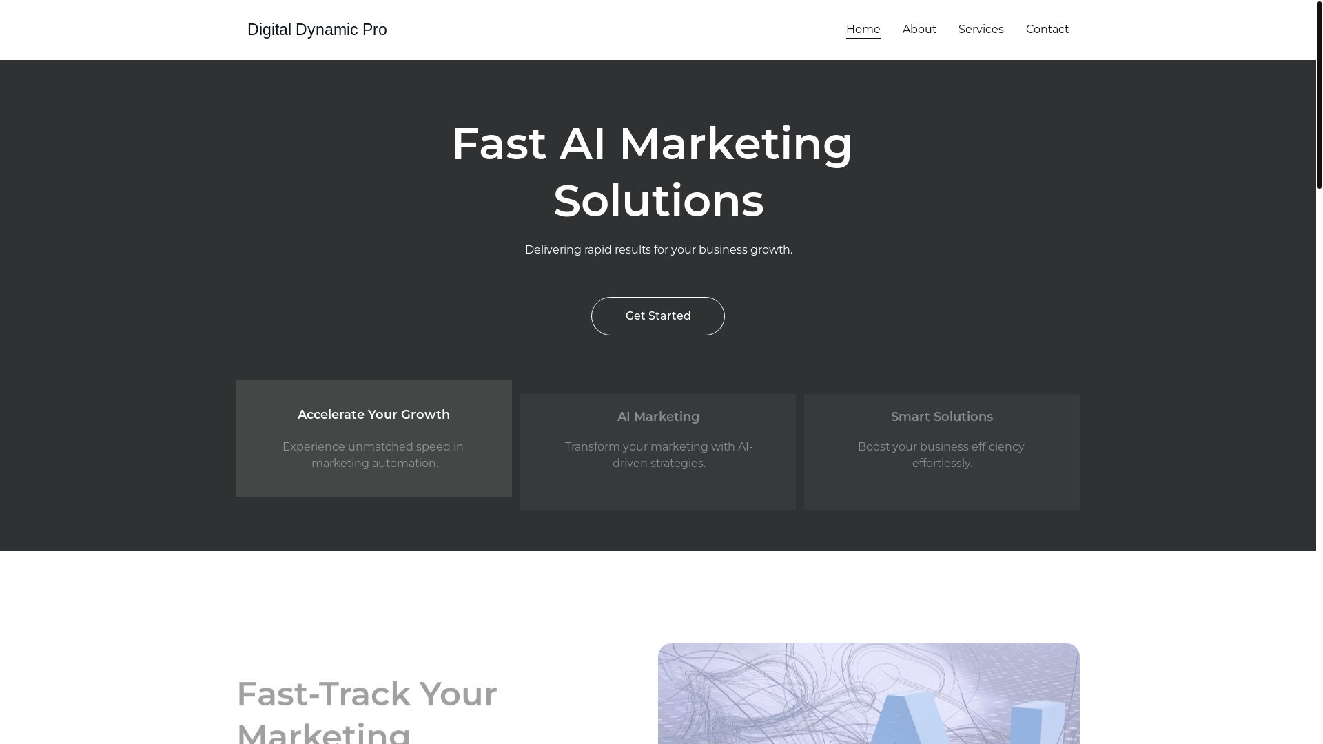 website screenshot of https://digitaldynamicpro.io/