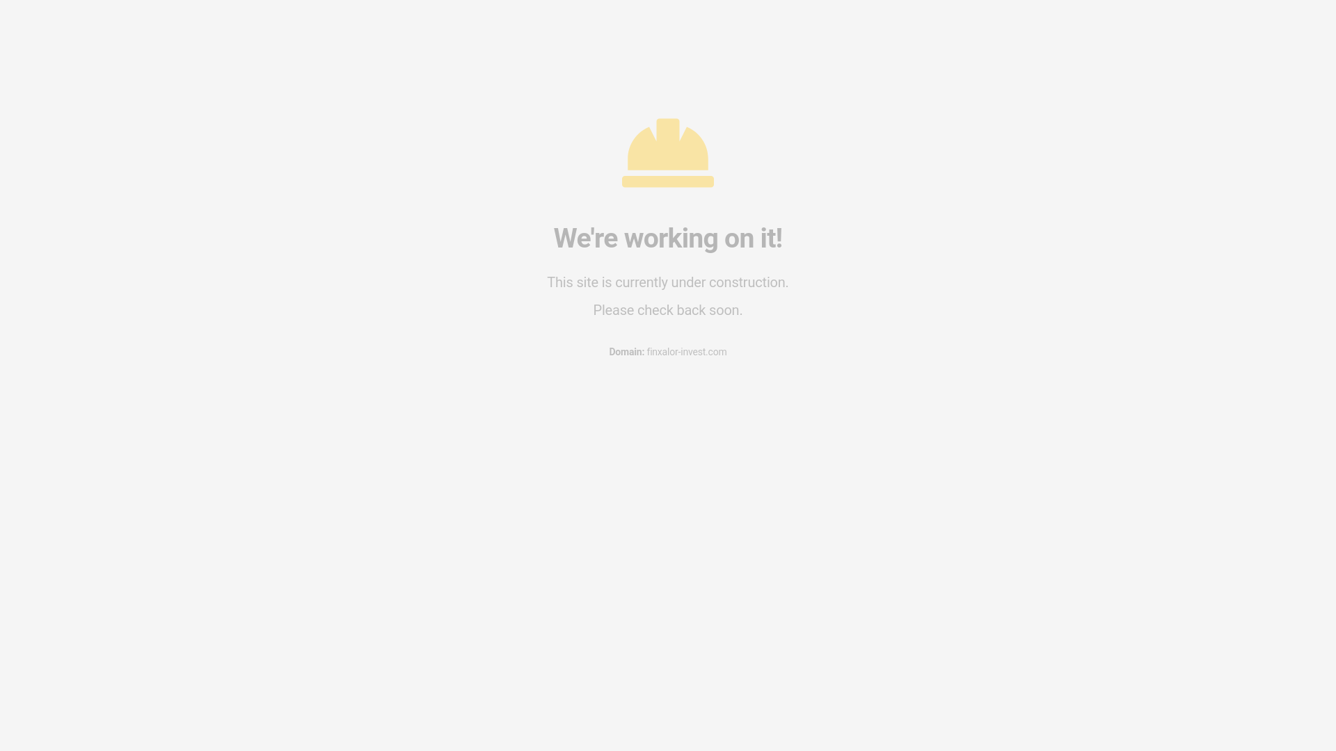 website screenshot of https://finxalor-invest.com/