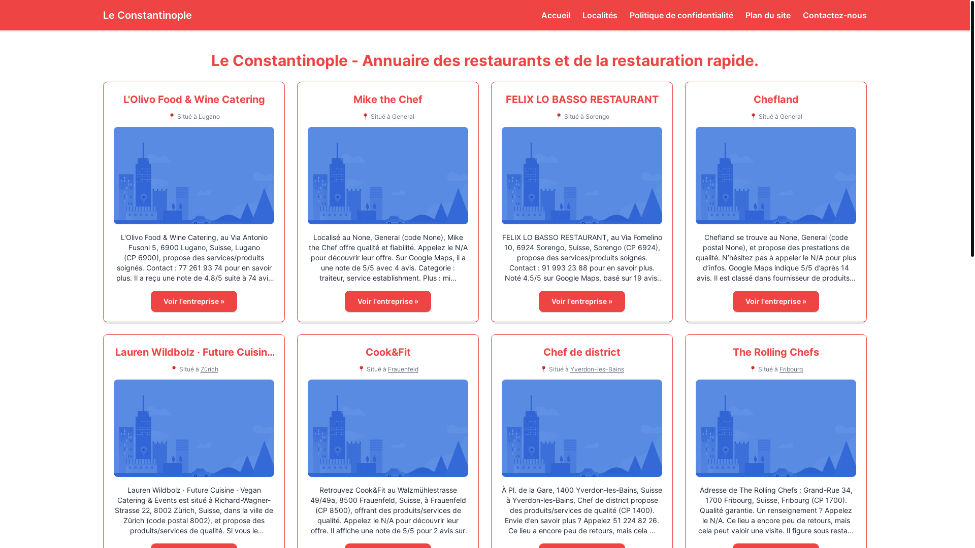 website screenshot of https://leconstantinople-ch.pages.dev/