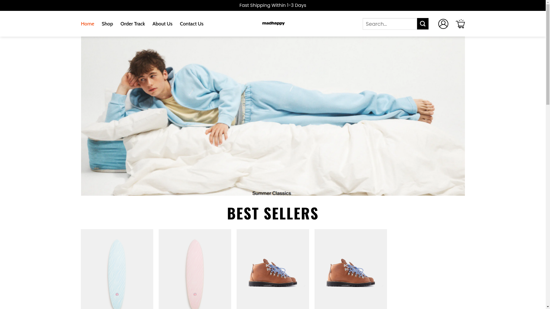 website screenshot of https://bestmadhappy.shop/
