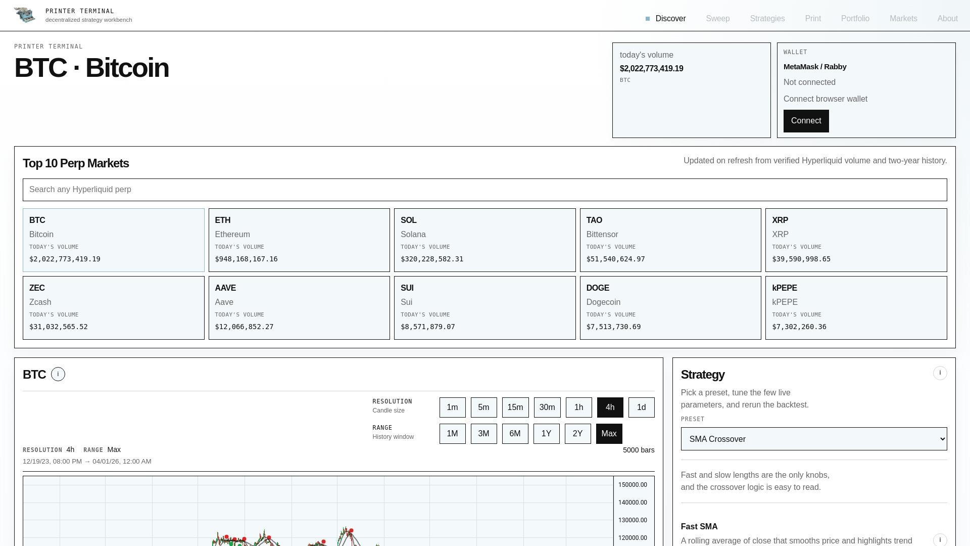 website screenshot of https://printerterminal.com/