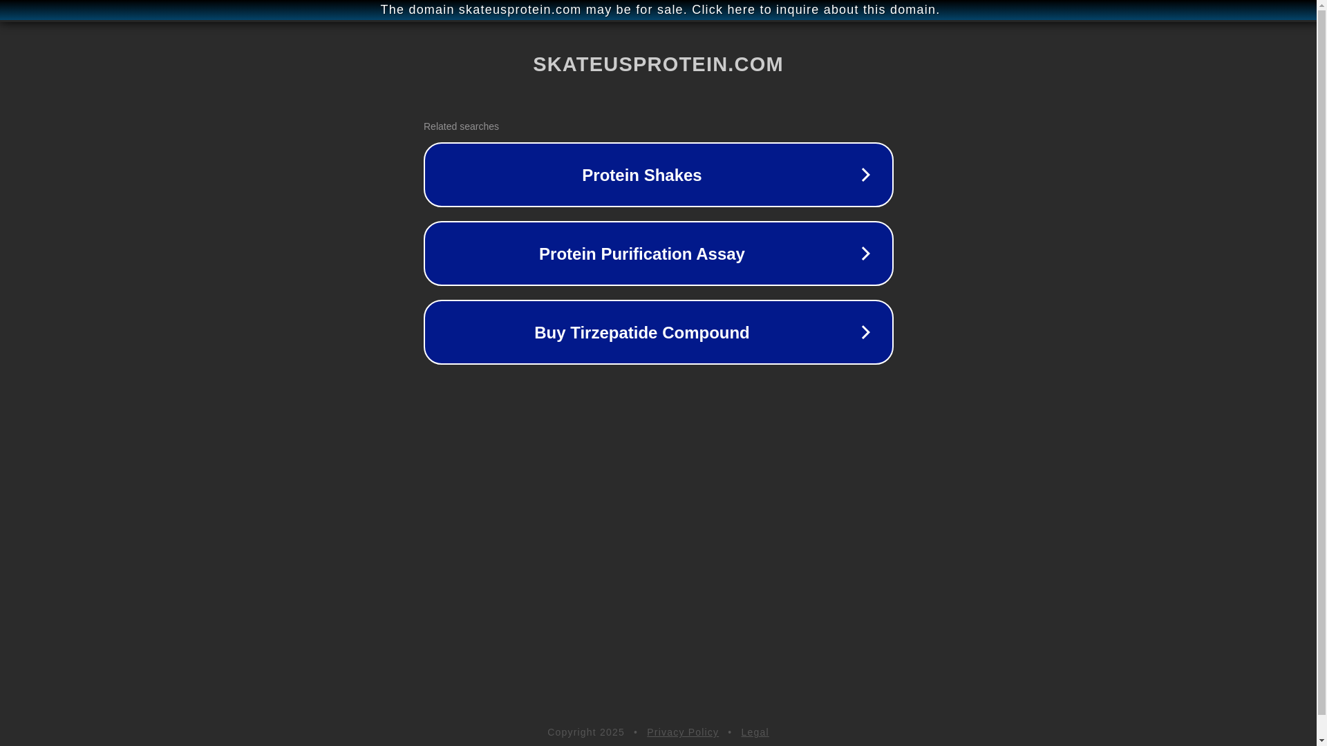 website screenshot of https://skateusprotein.com/