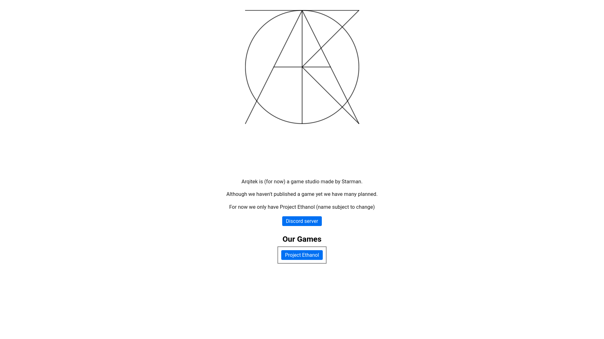 website screenshot of https://arqitek.net/
