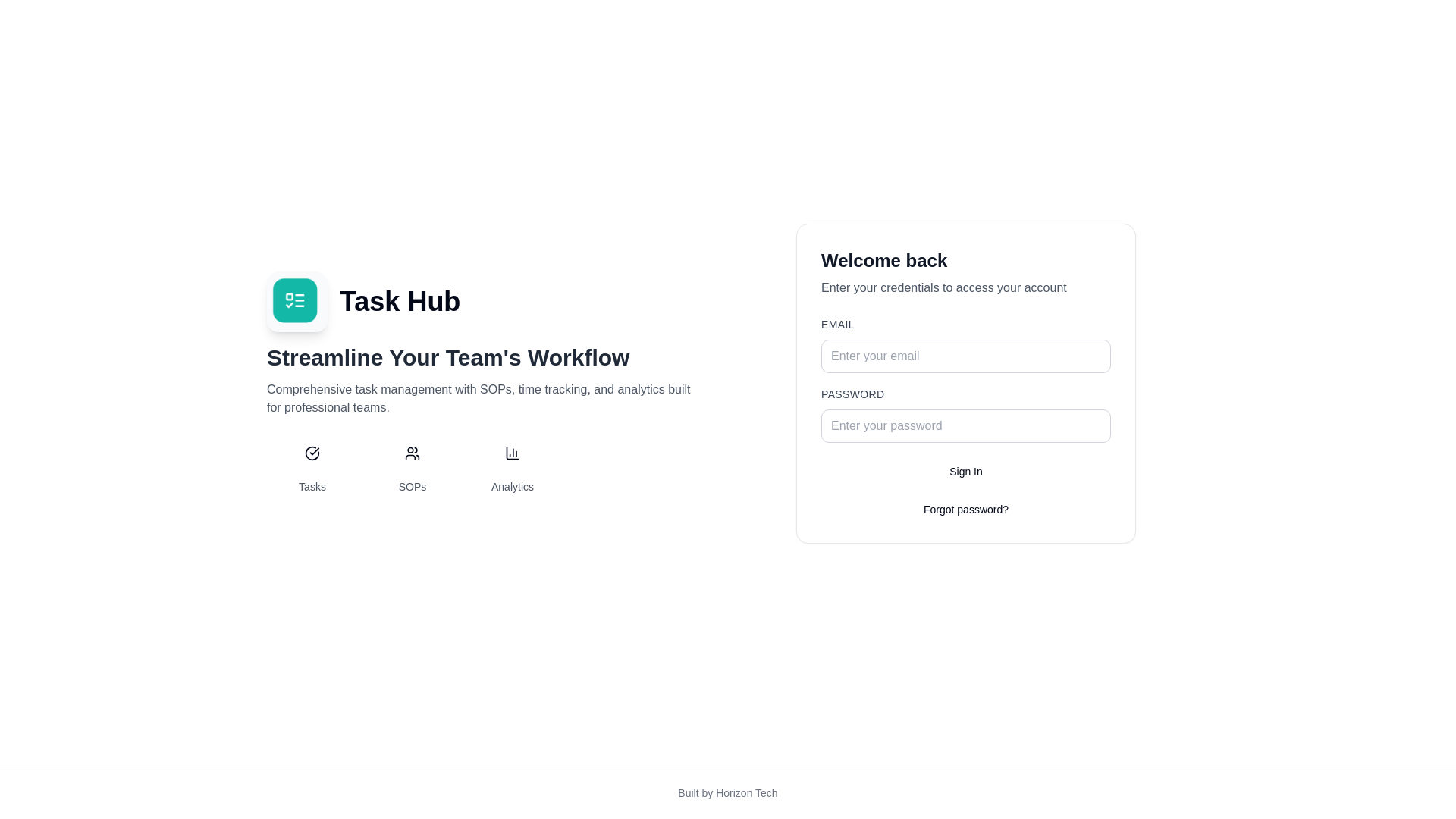 website screenshot of https://cctaskhub.com/
