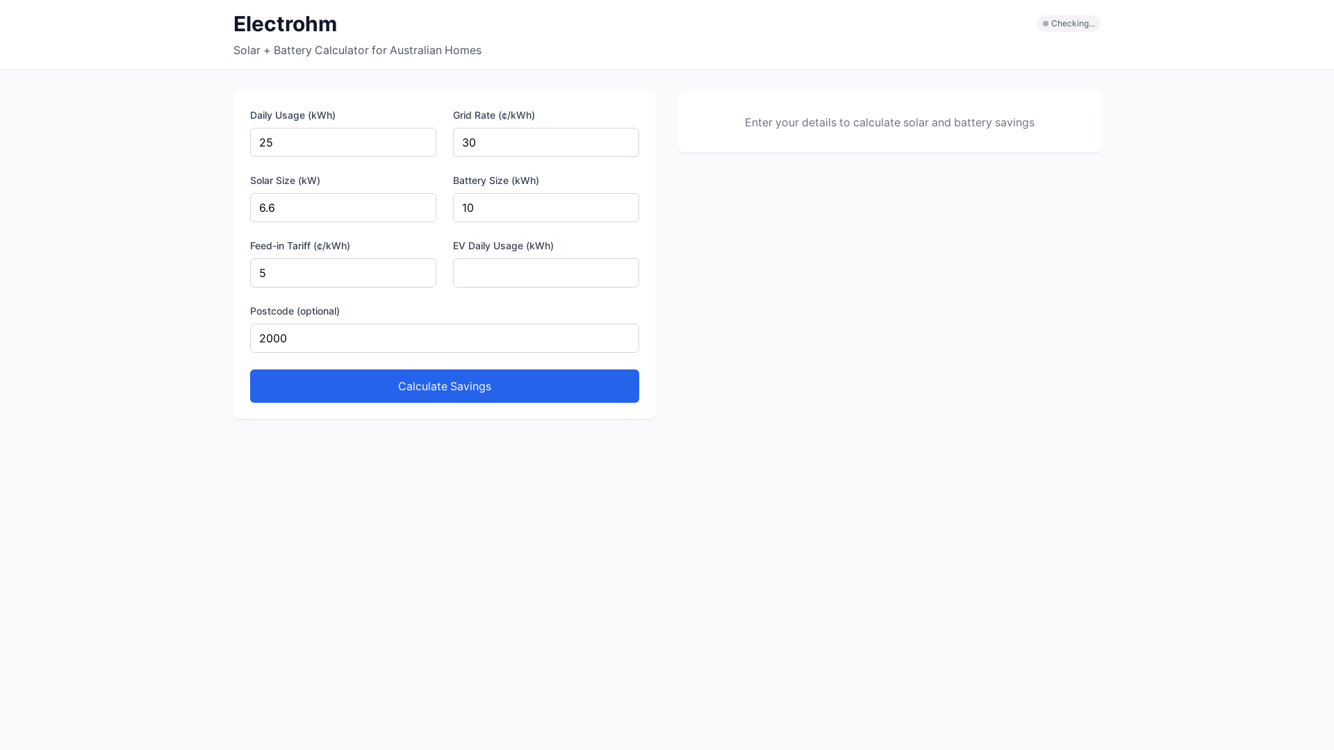 website screenshot of https://electrohm-web.pages.dev/